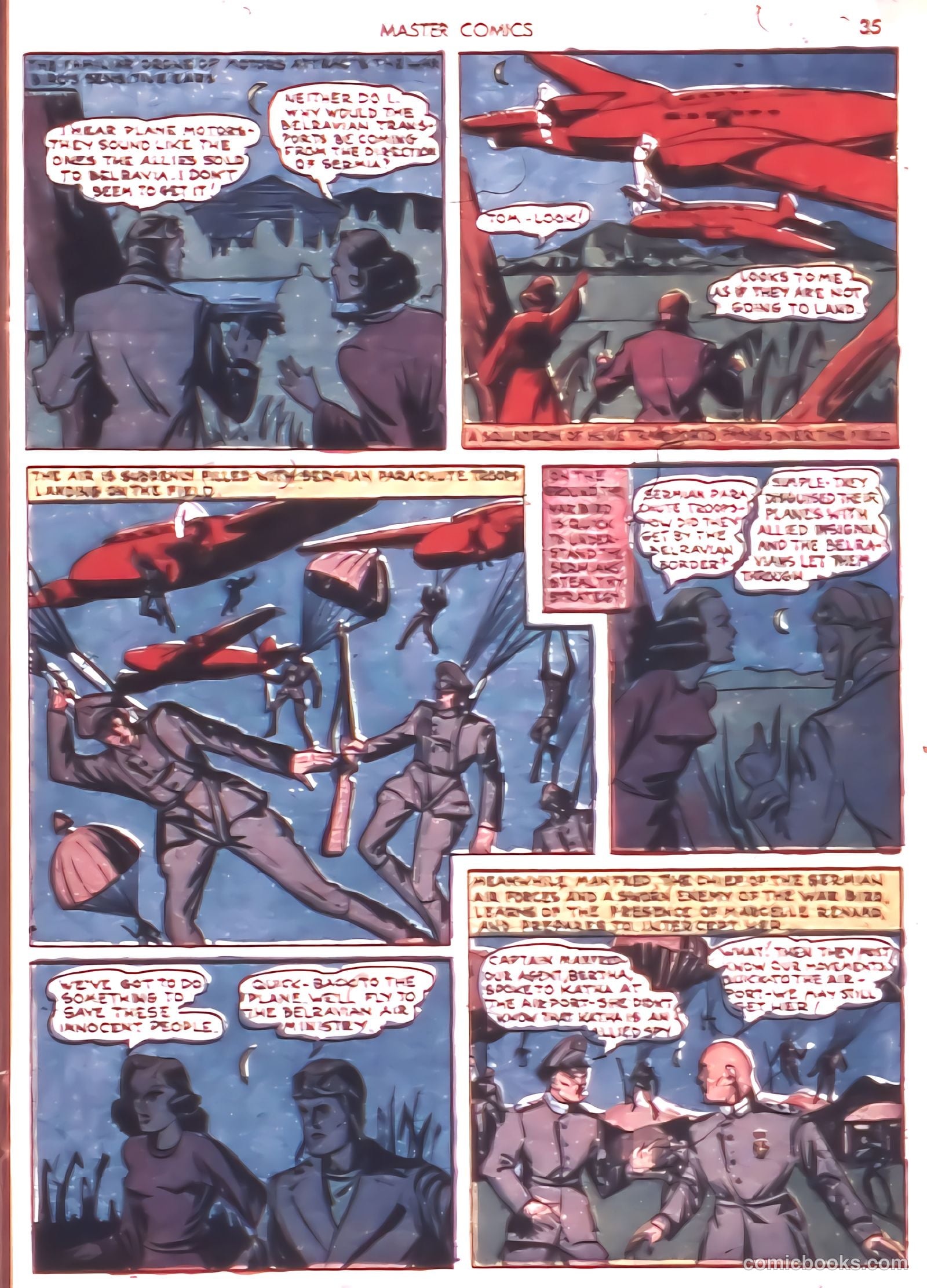 Master Comics #8 (1940) — page 37 of 68