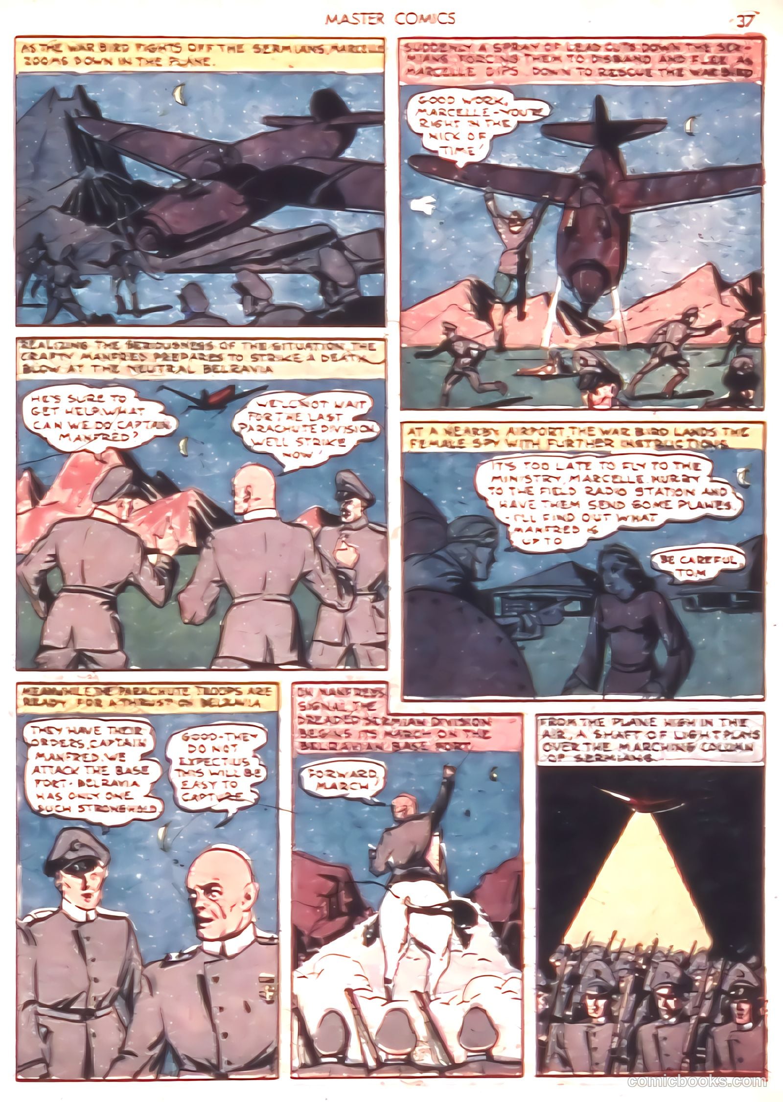 Master Comics #8 (1940) — page 39 of 68