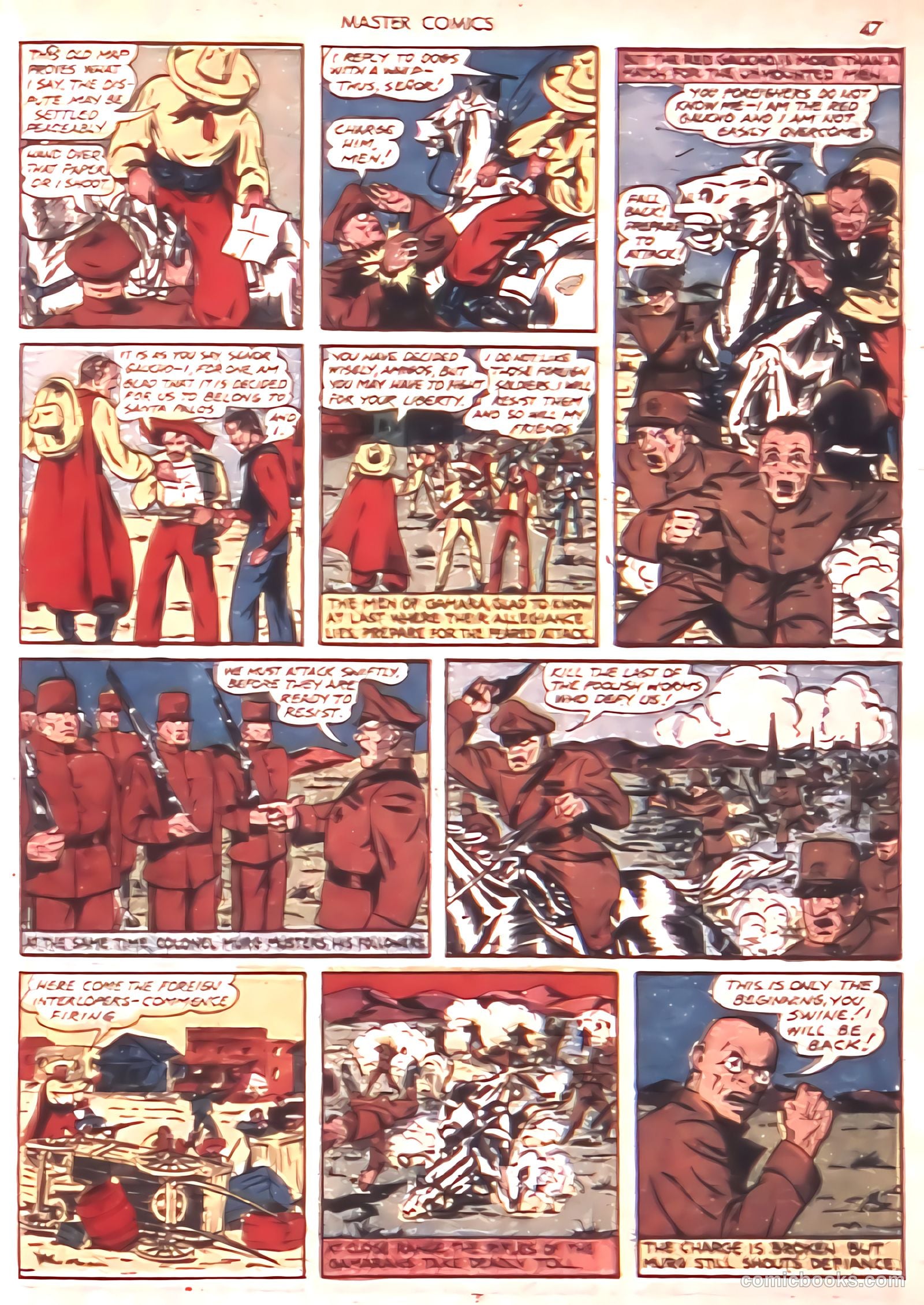 Master Comics #8 (1940) — page 49 of 68