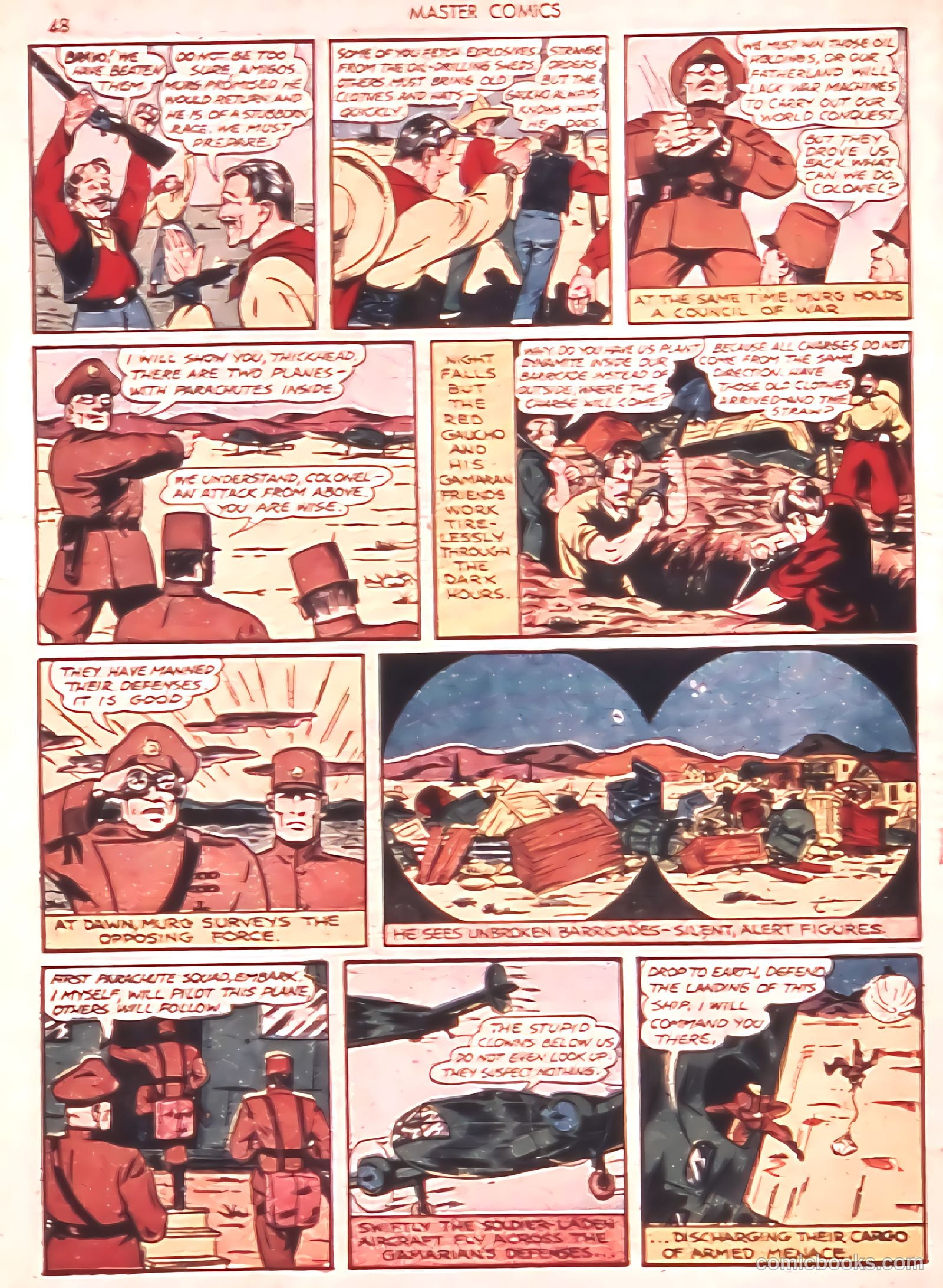 Master Comics #8 (1940) — page 50 of 68