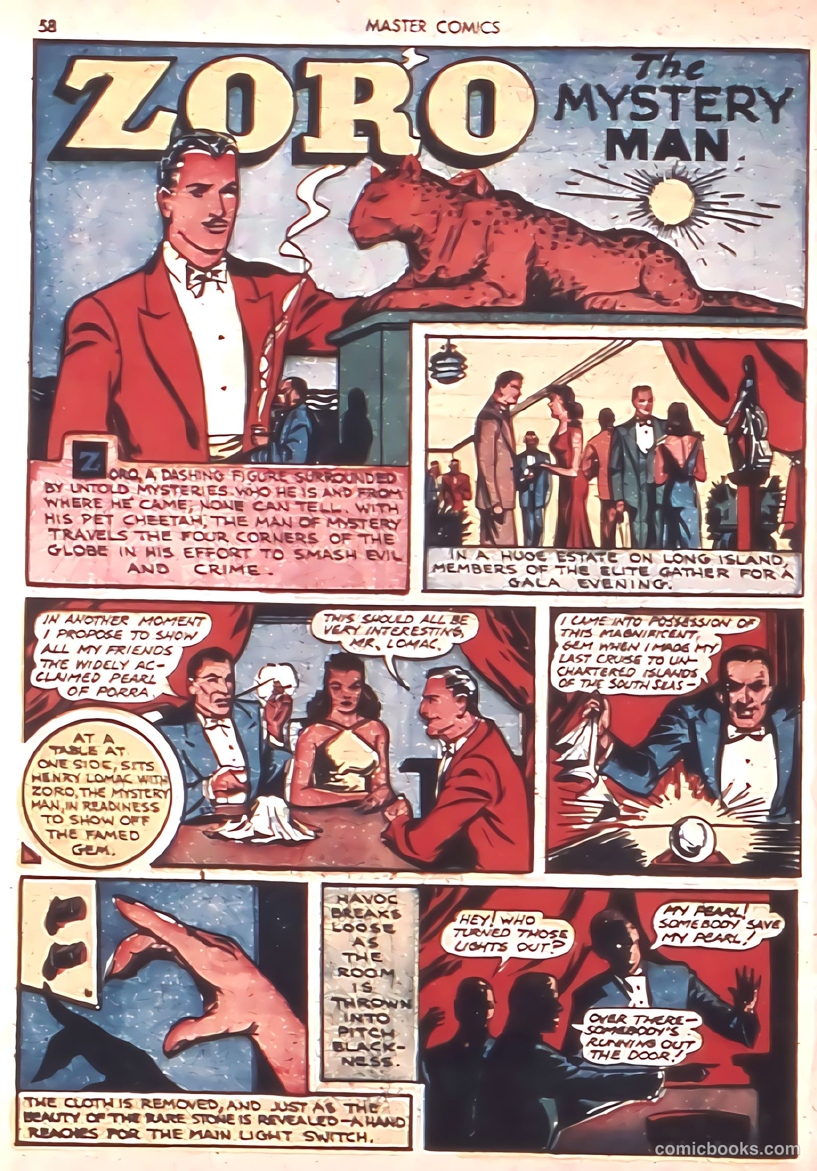 Master Comics #8 (1940) — page 60 of 68