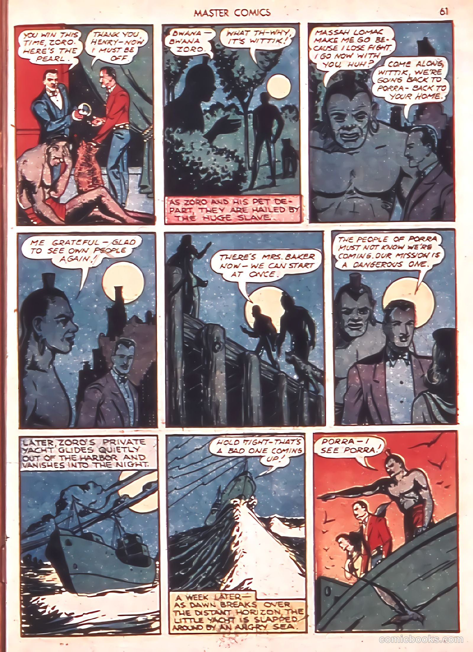 Master Comics #8 (1940) — page 63 of 68