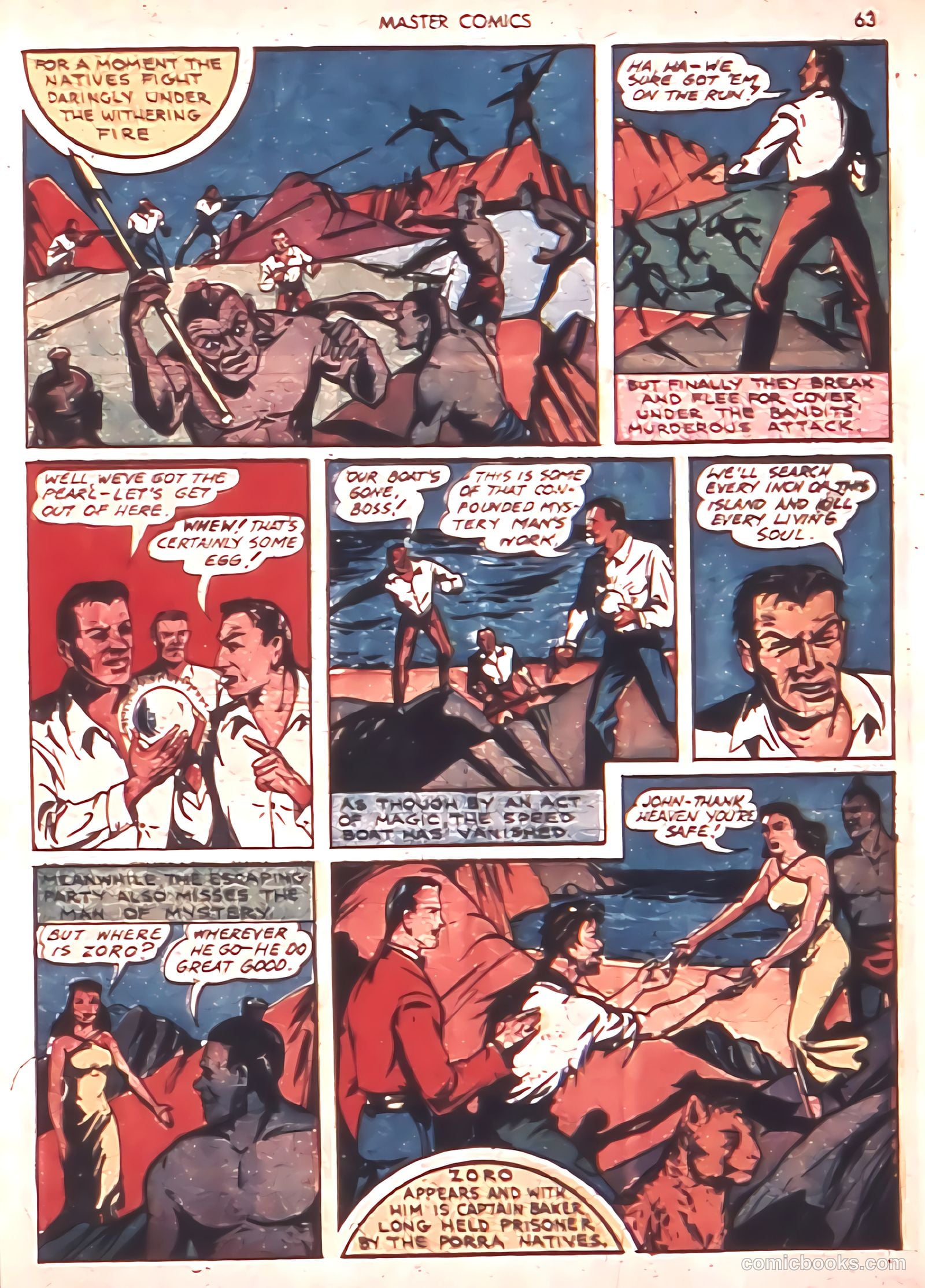 Master Comics #8 (1940) — page 65 of 68