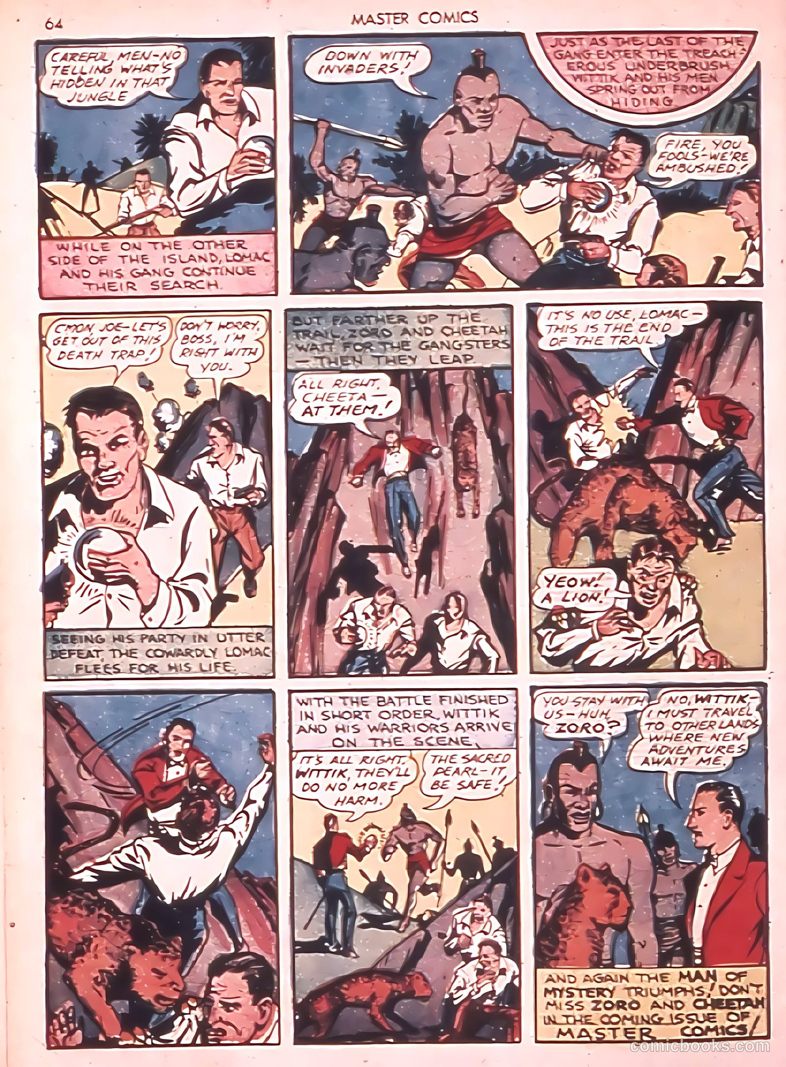 Master Comics #8 (1940) — page 66 of 68