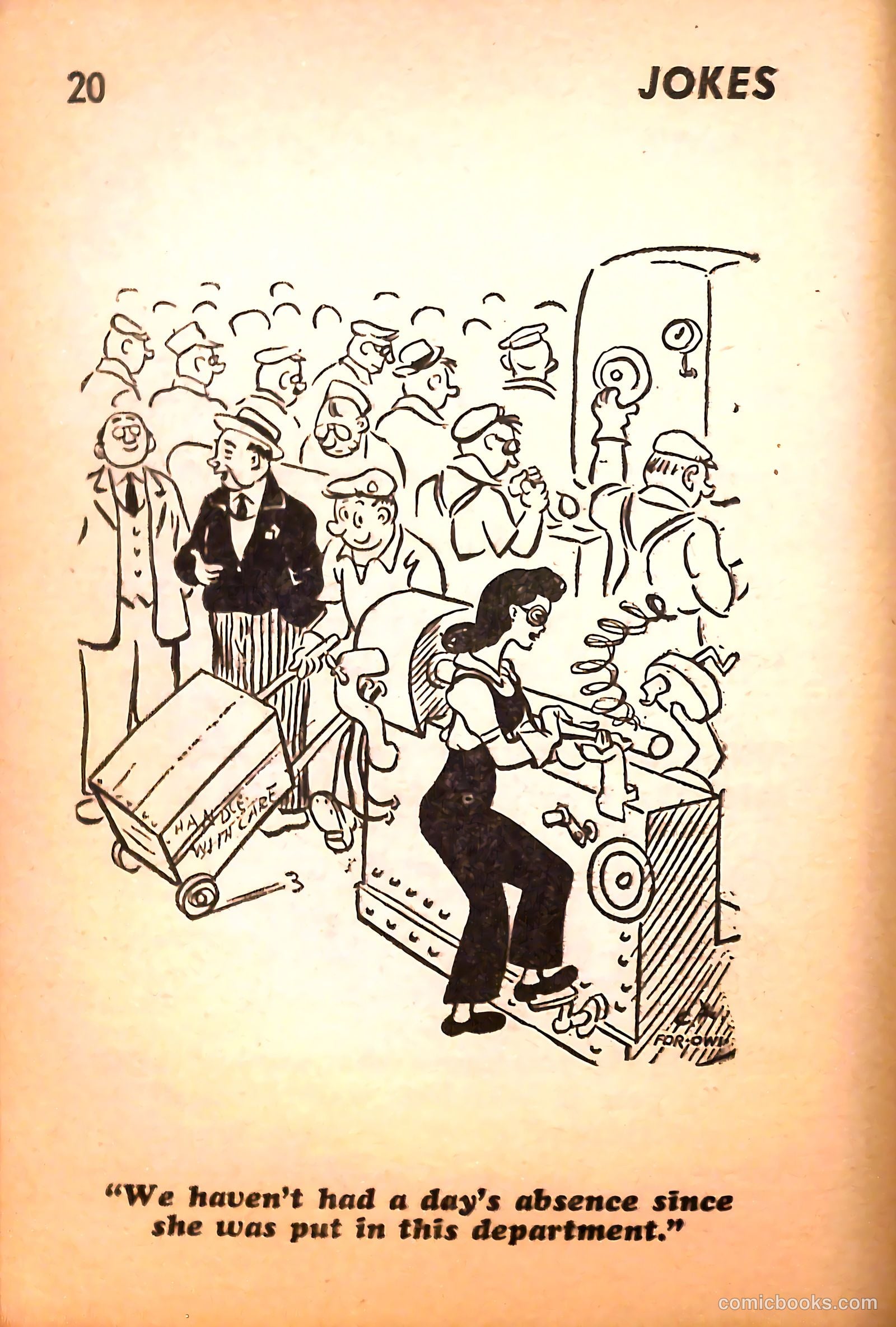 Army and Navy Comics #1 (1941) — page 22 of 68