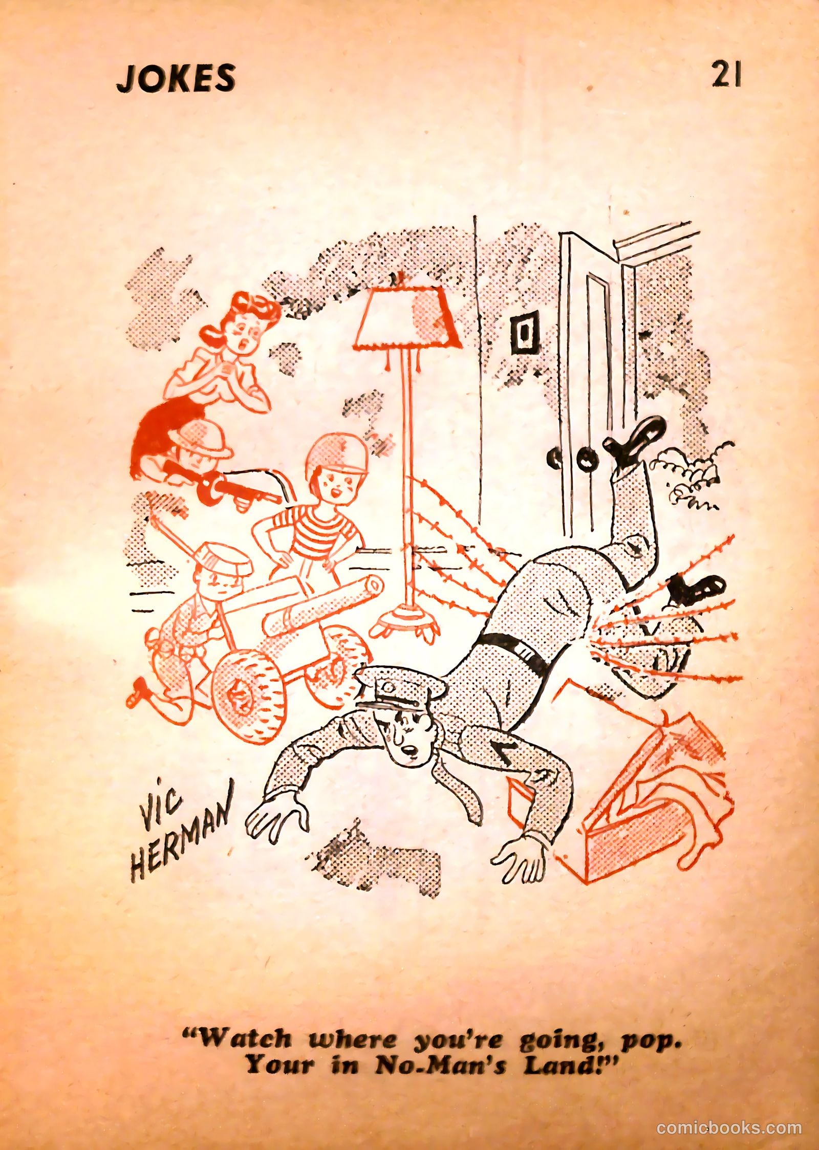 Army and Navy Comics #1 (1941) — page 23 of 68