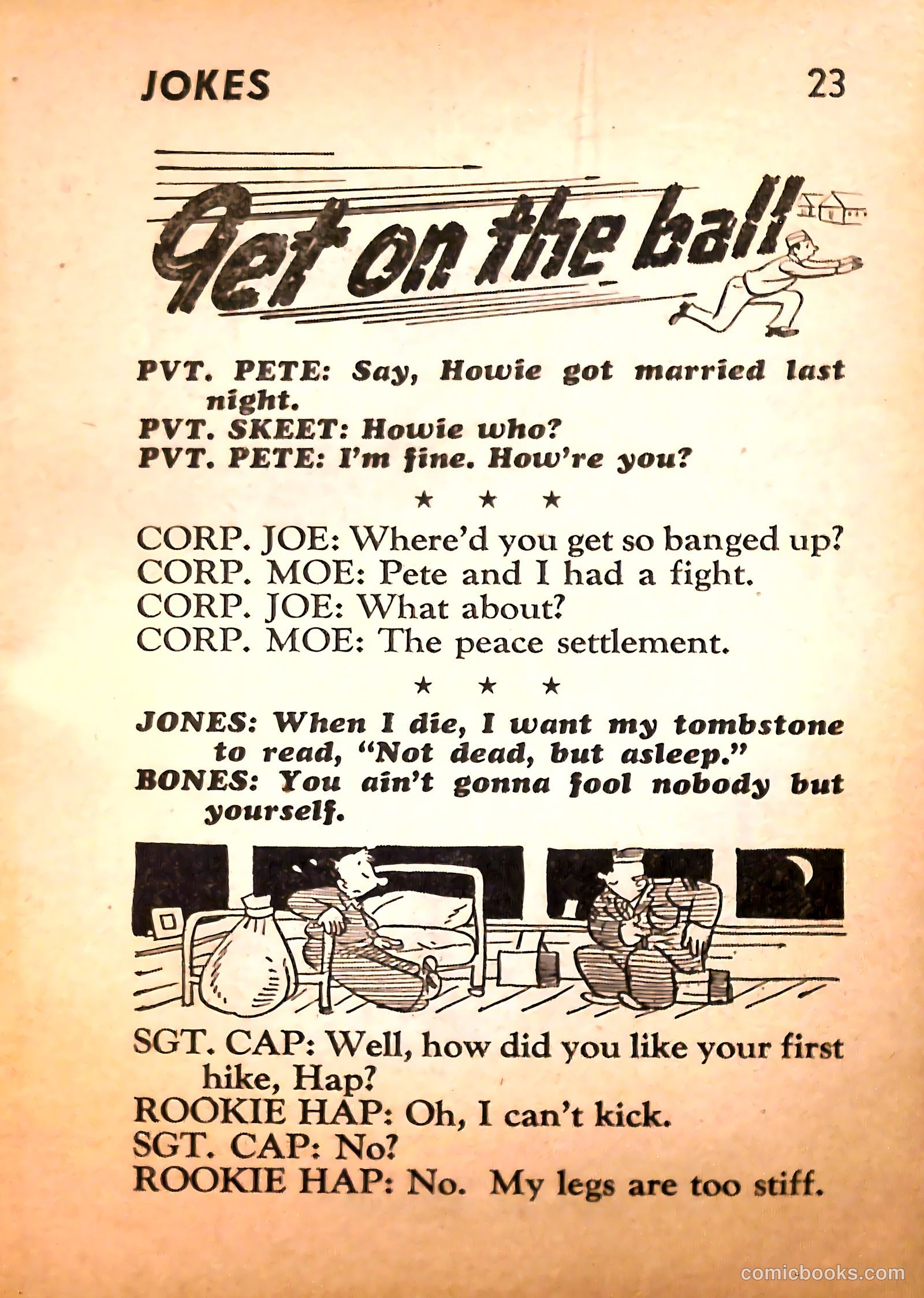 Army and Navy Comics #1 (1941) — page 25 of 68