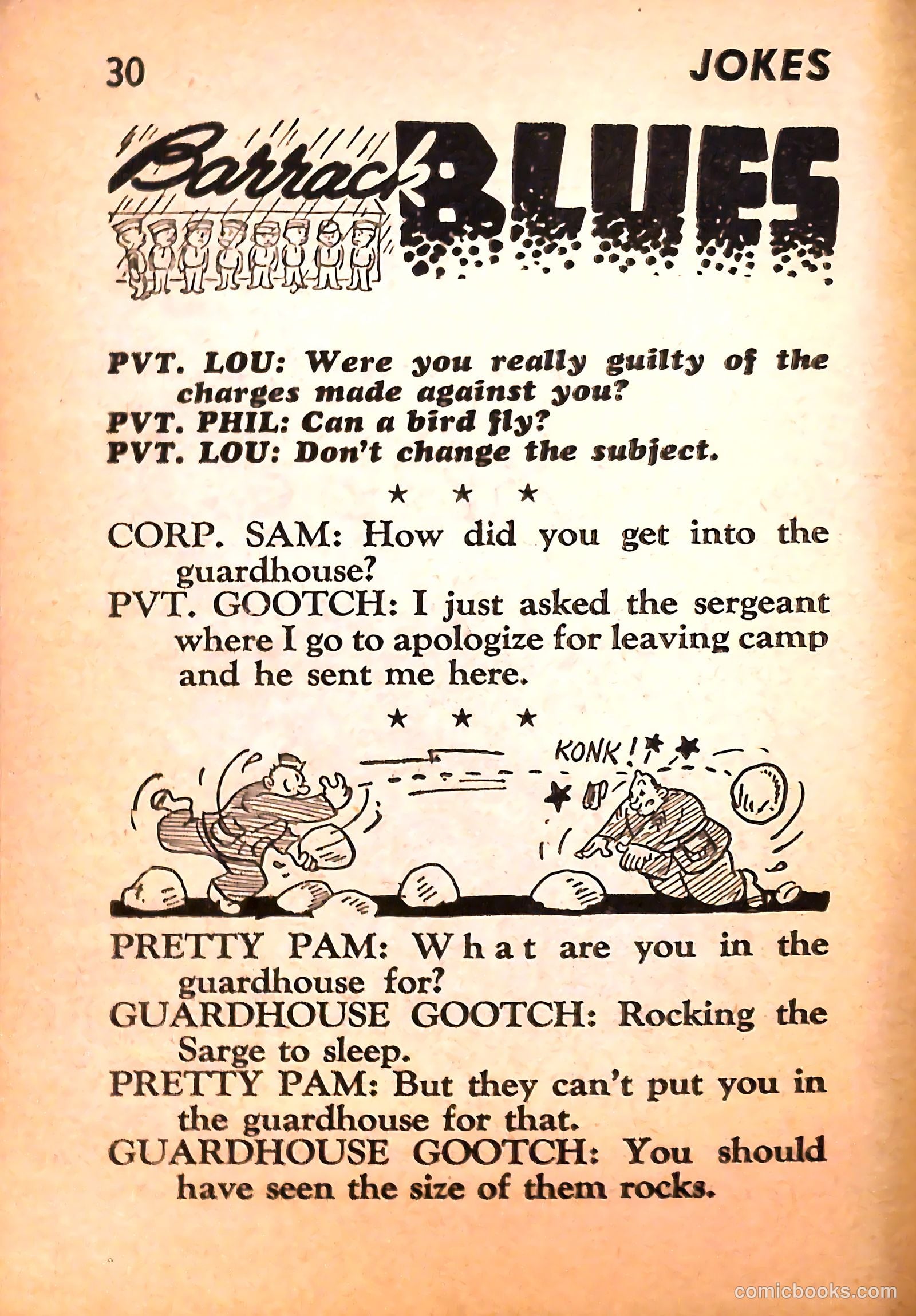 Army and Navy Comics #1 (1941) — page 32 of 68
