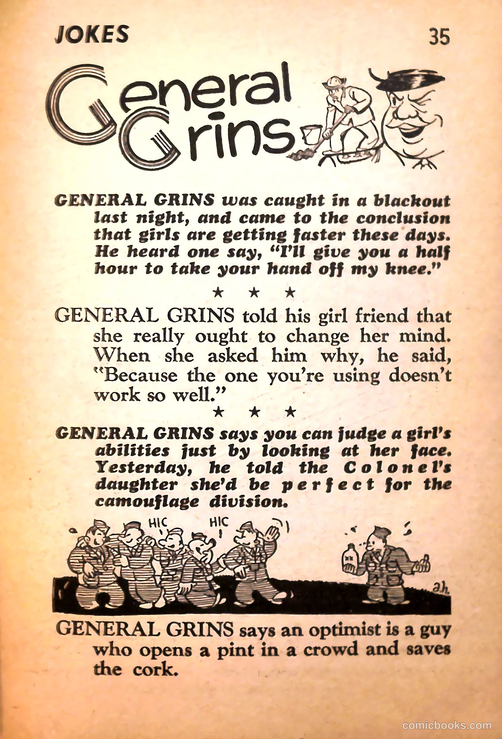 Army and Navy Comics #1 (1941) — page 37 of 68