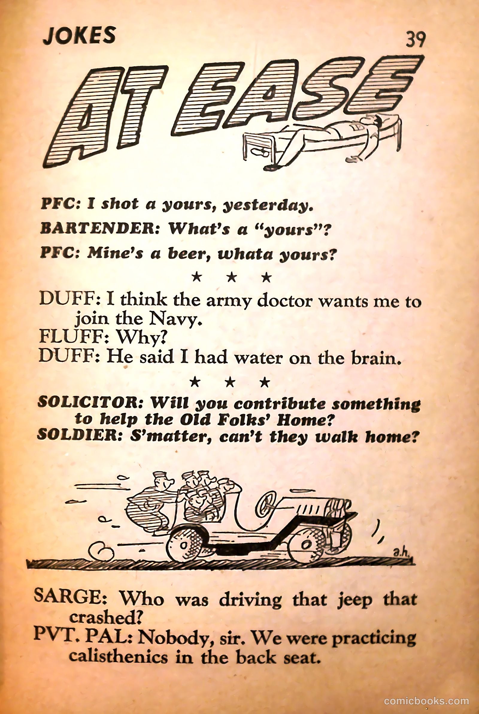 Army and Navy Comics #1 (1941) — page 41 of 68
