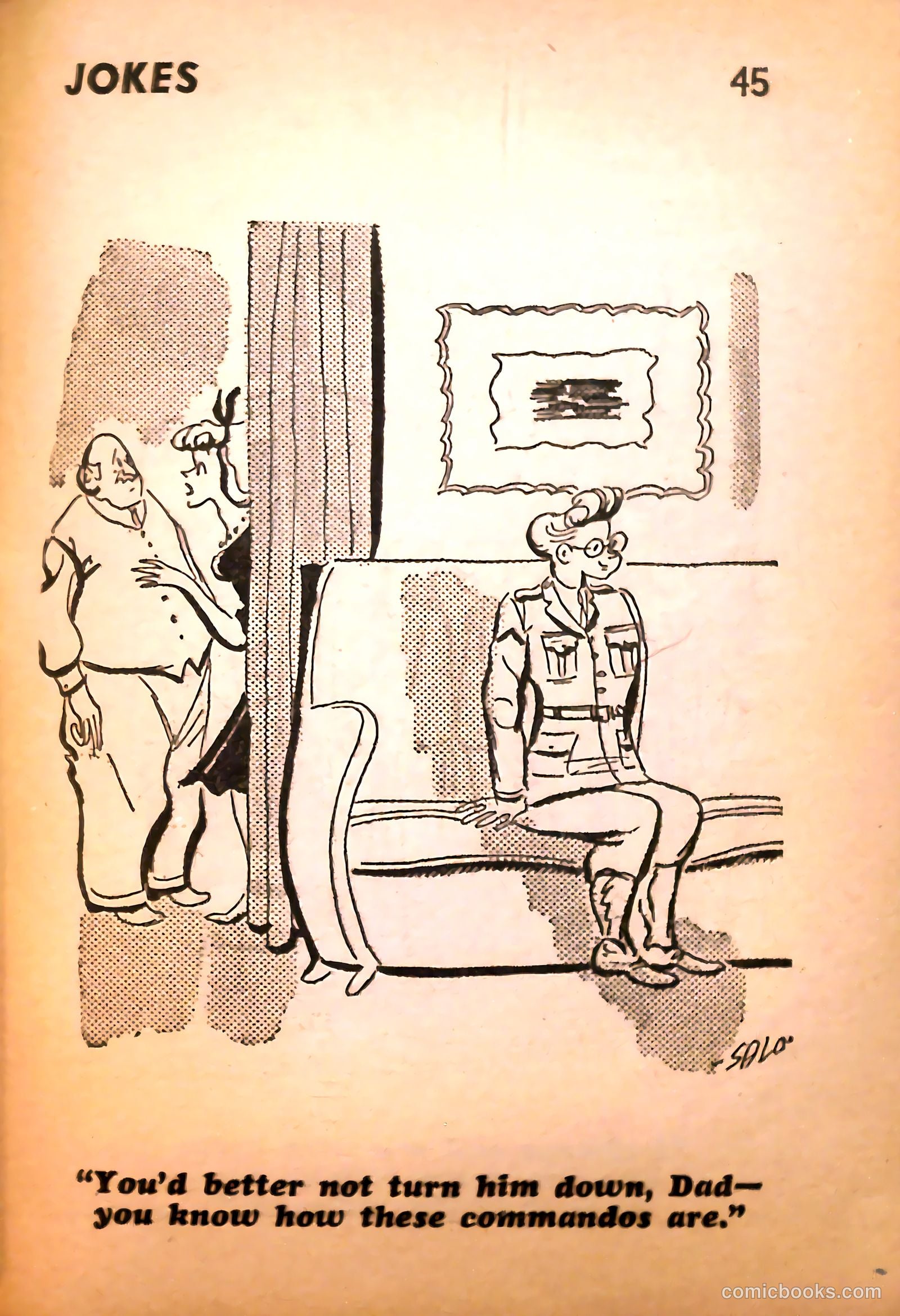 Army and Navy Comics #1 (1941) — page 47 of 68