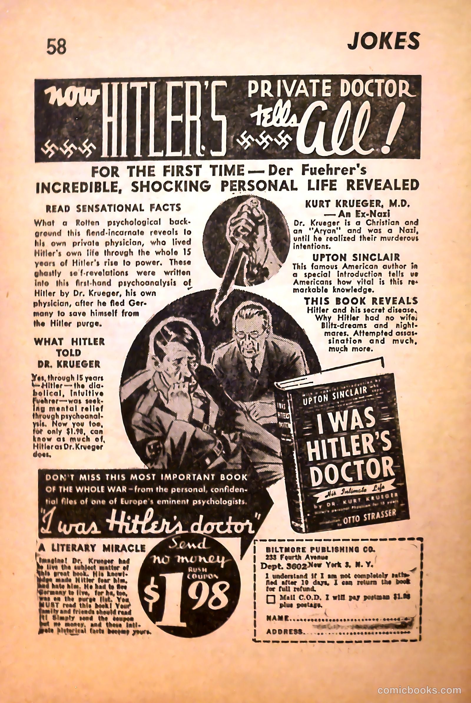 Army and Navy Comics #1 (1941) — page 60 of 68
