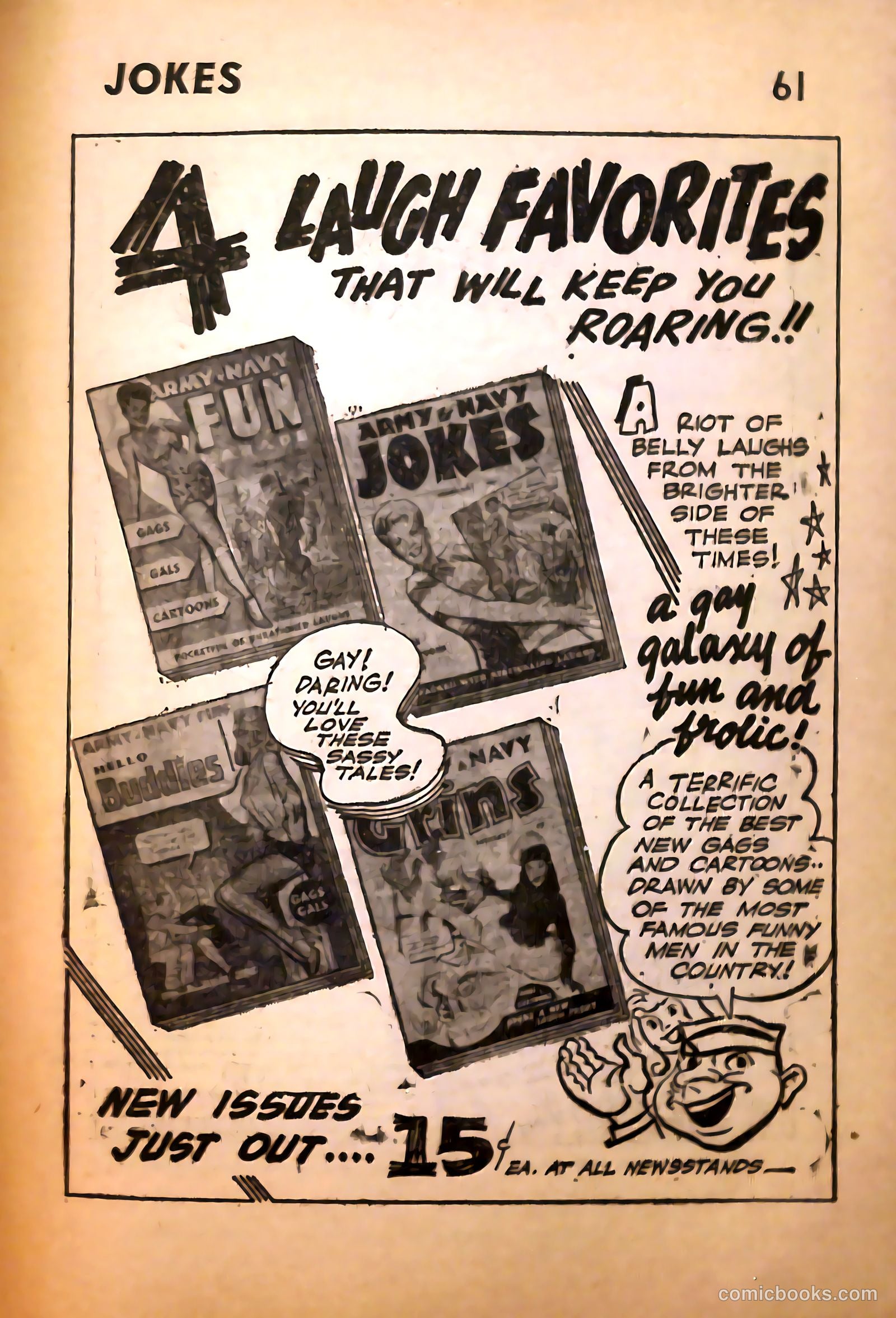 Army and Navy Comics #1 (1941) — page 63 of 68