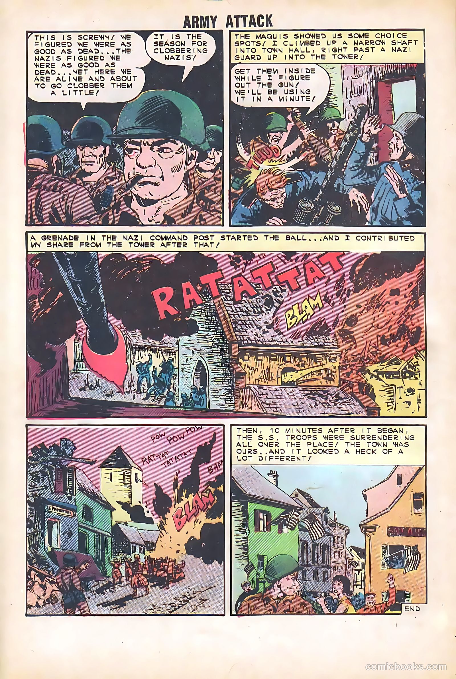 Army Attack #1 (1964) — page 8 of 36