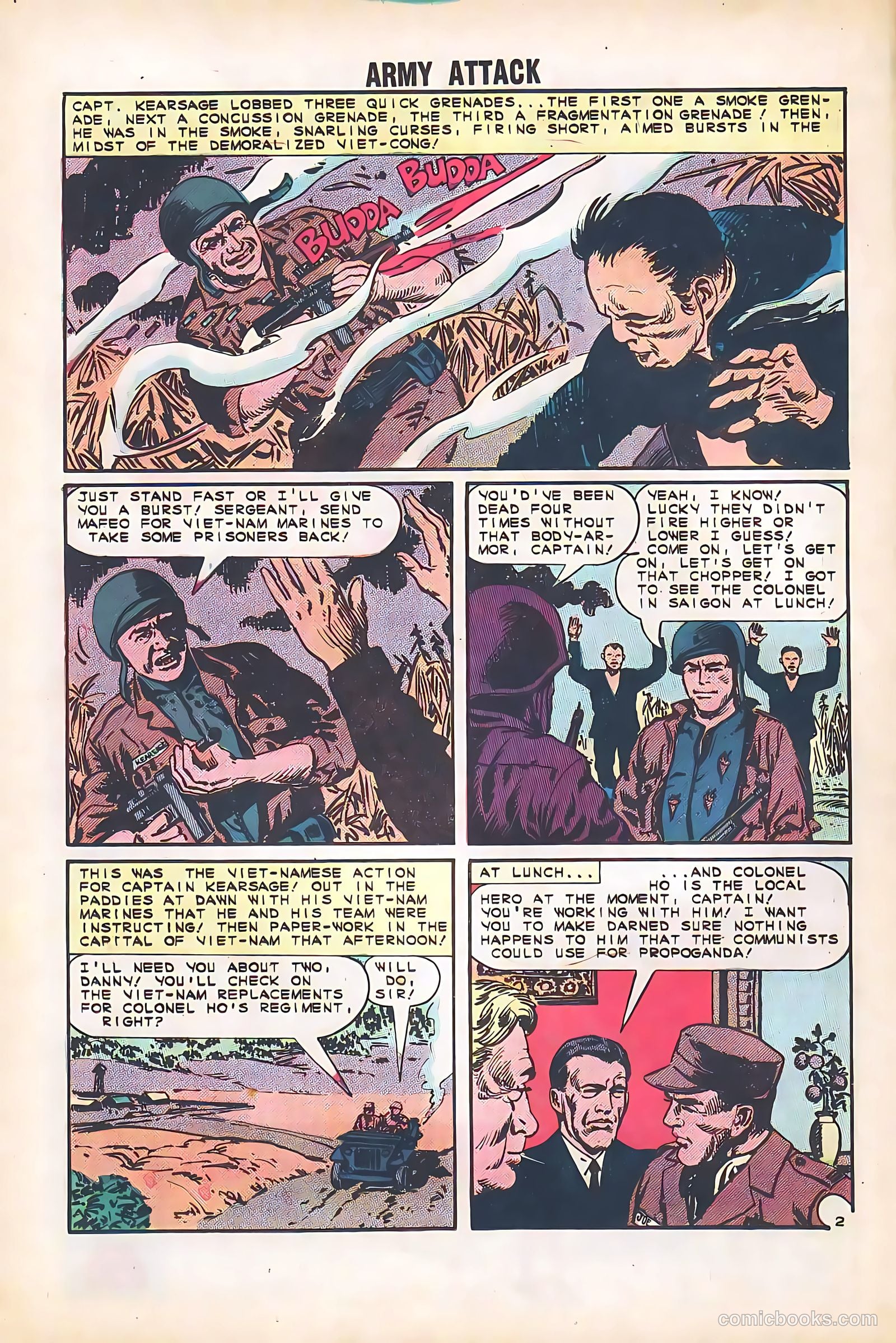Army Attack #1 (1964) — page 16 of 36