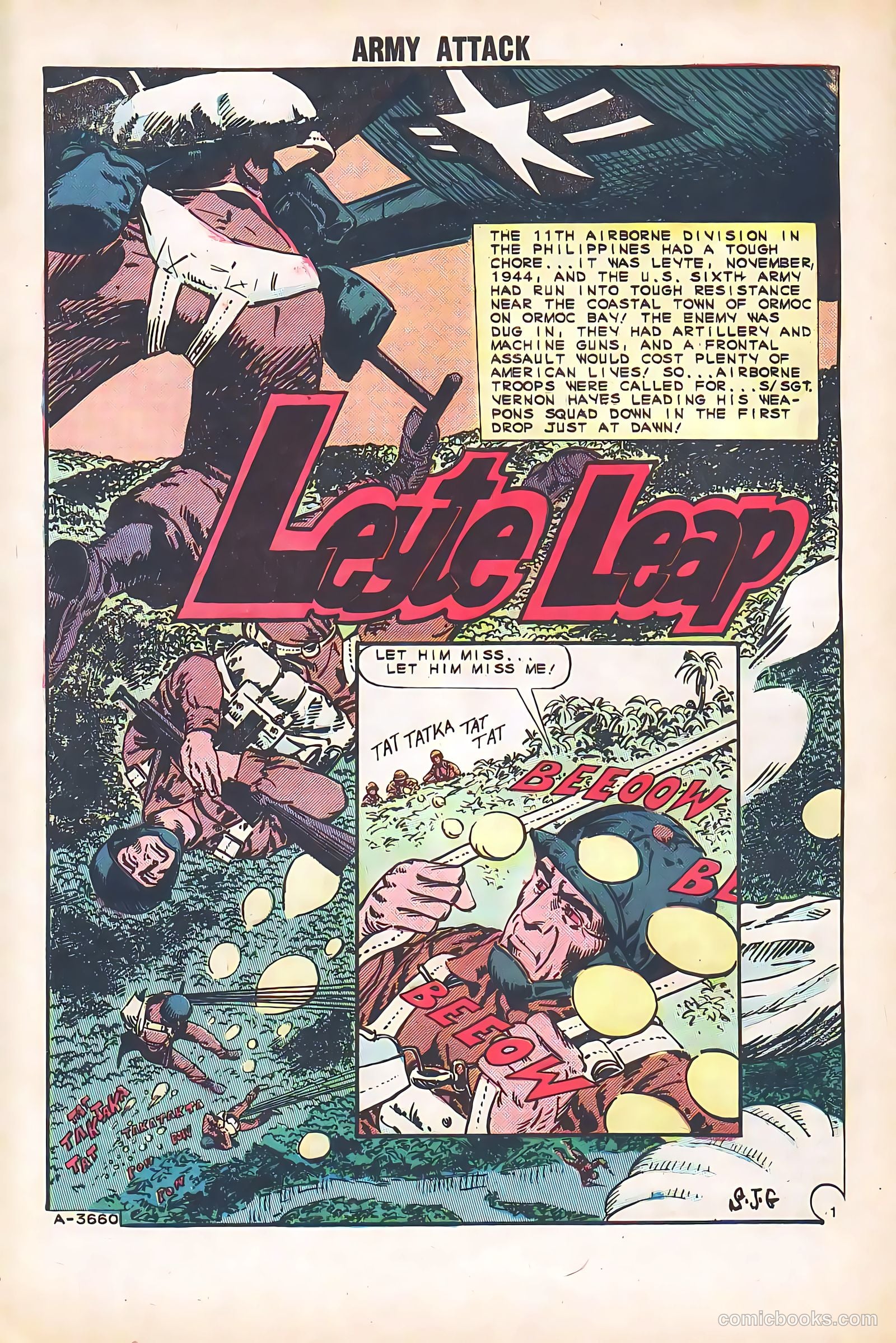 Army Attack #1 (1964) — page 28 of 36