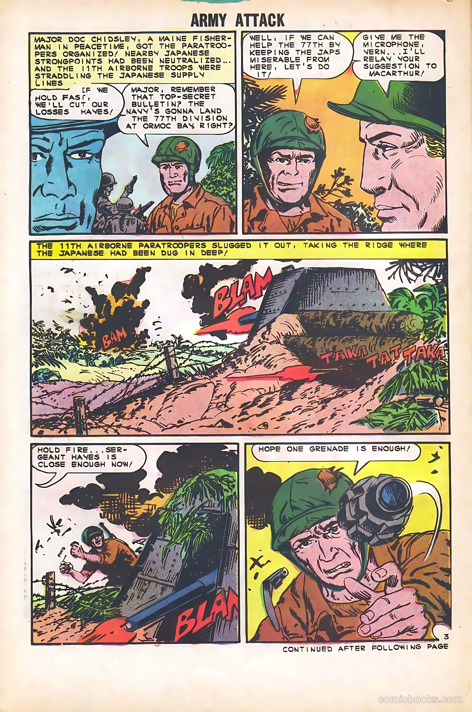 Army Attack #1 (1964) — page 30 of 36