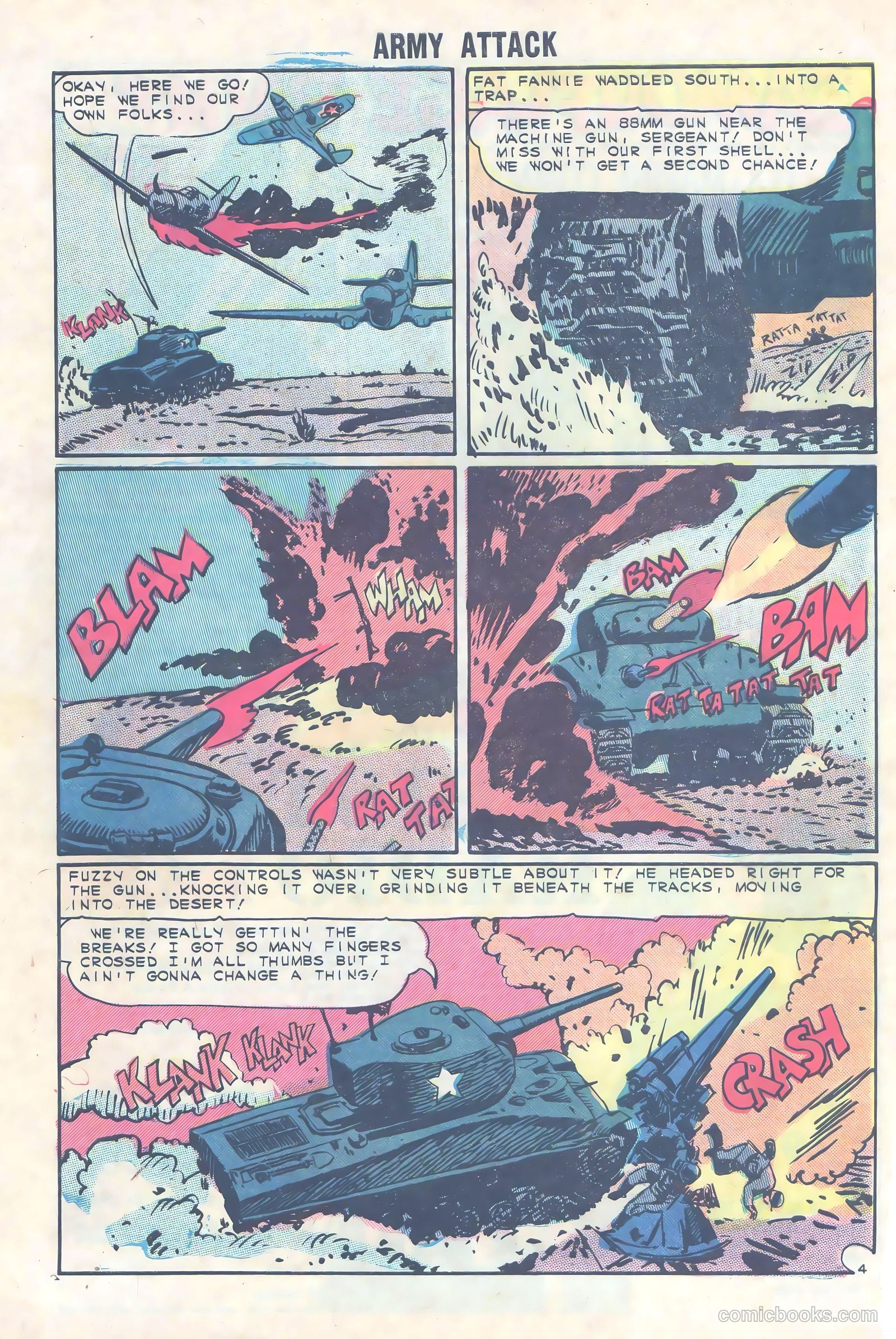 Army Attack #2 (1964) — page 32 of 36