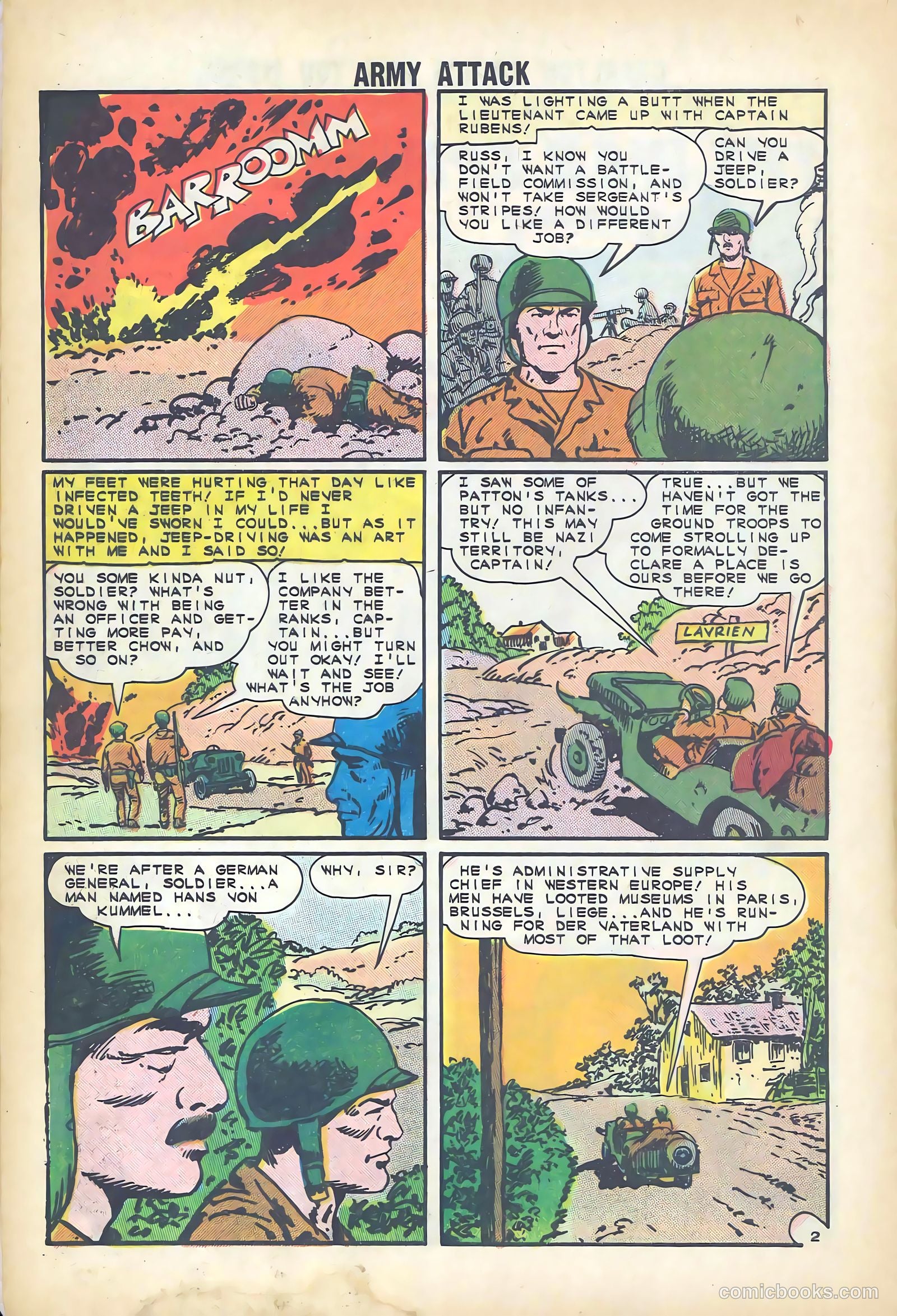Army Attack #3 (1964) — page 4 of 36