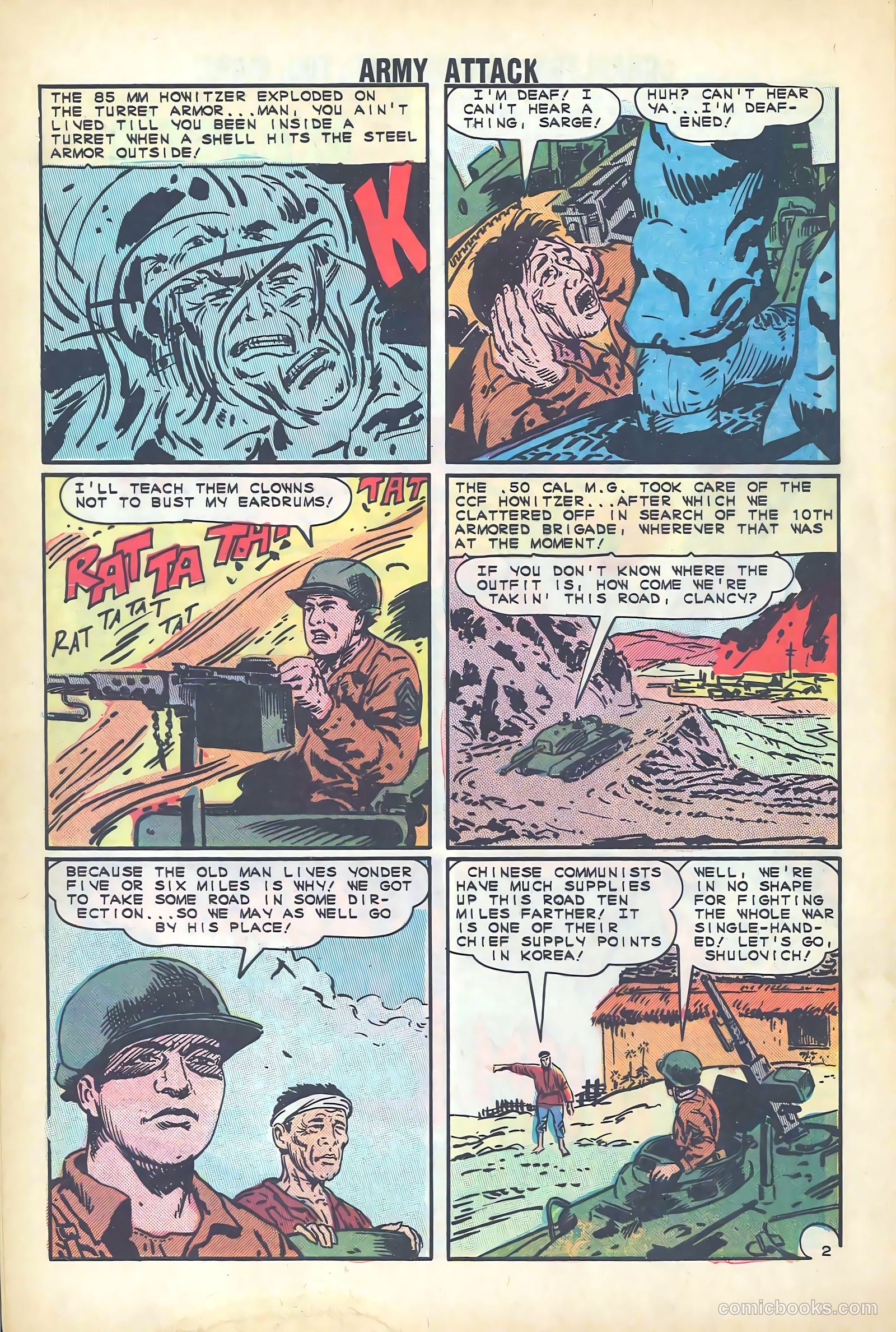 Army Attack #3 (1964) — page 28 of 36