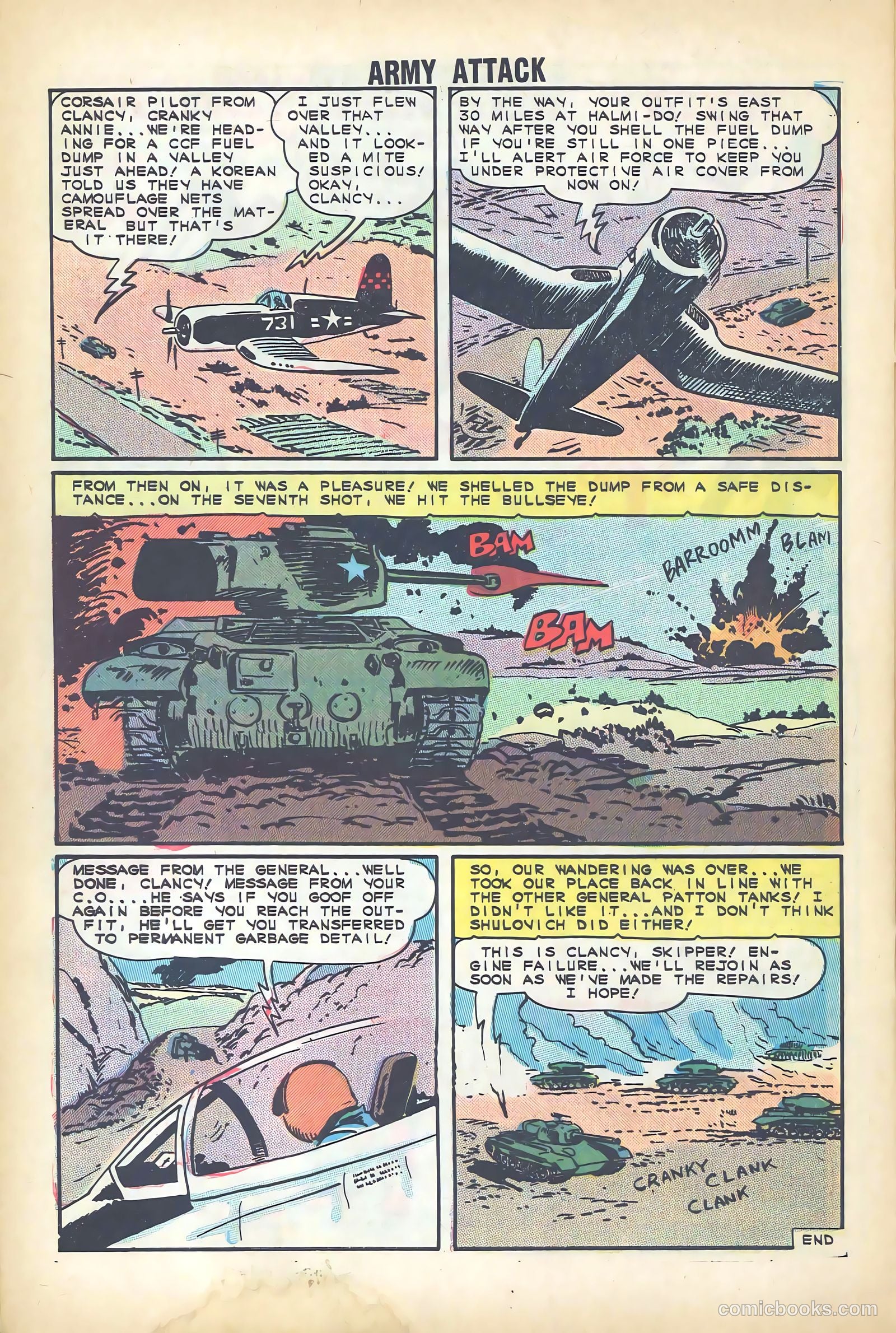 Army Attack #3 (1964) — page 32 of 36