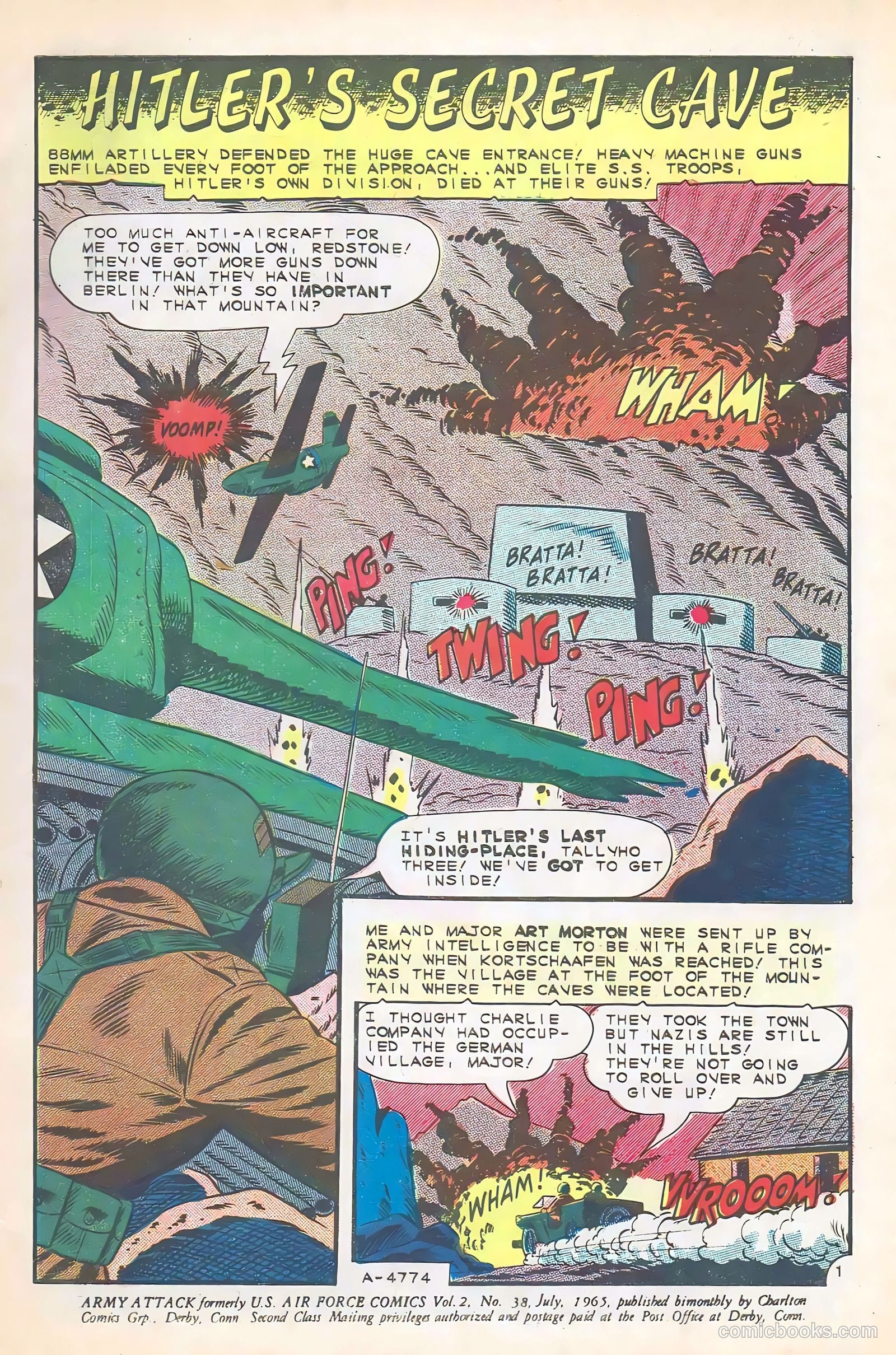 Army Attack #38 (1965) — page 3 of 36