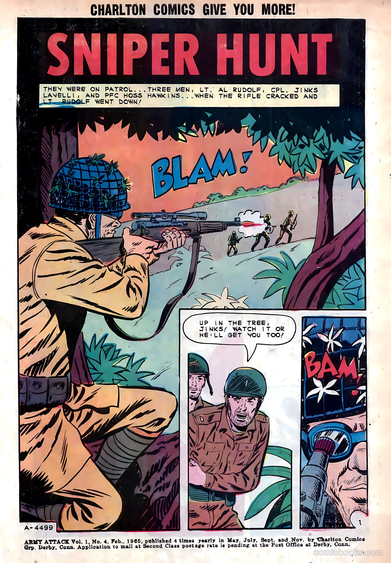 Army Attack #4 (1965) — page 3 of 36