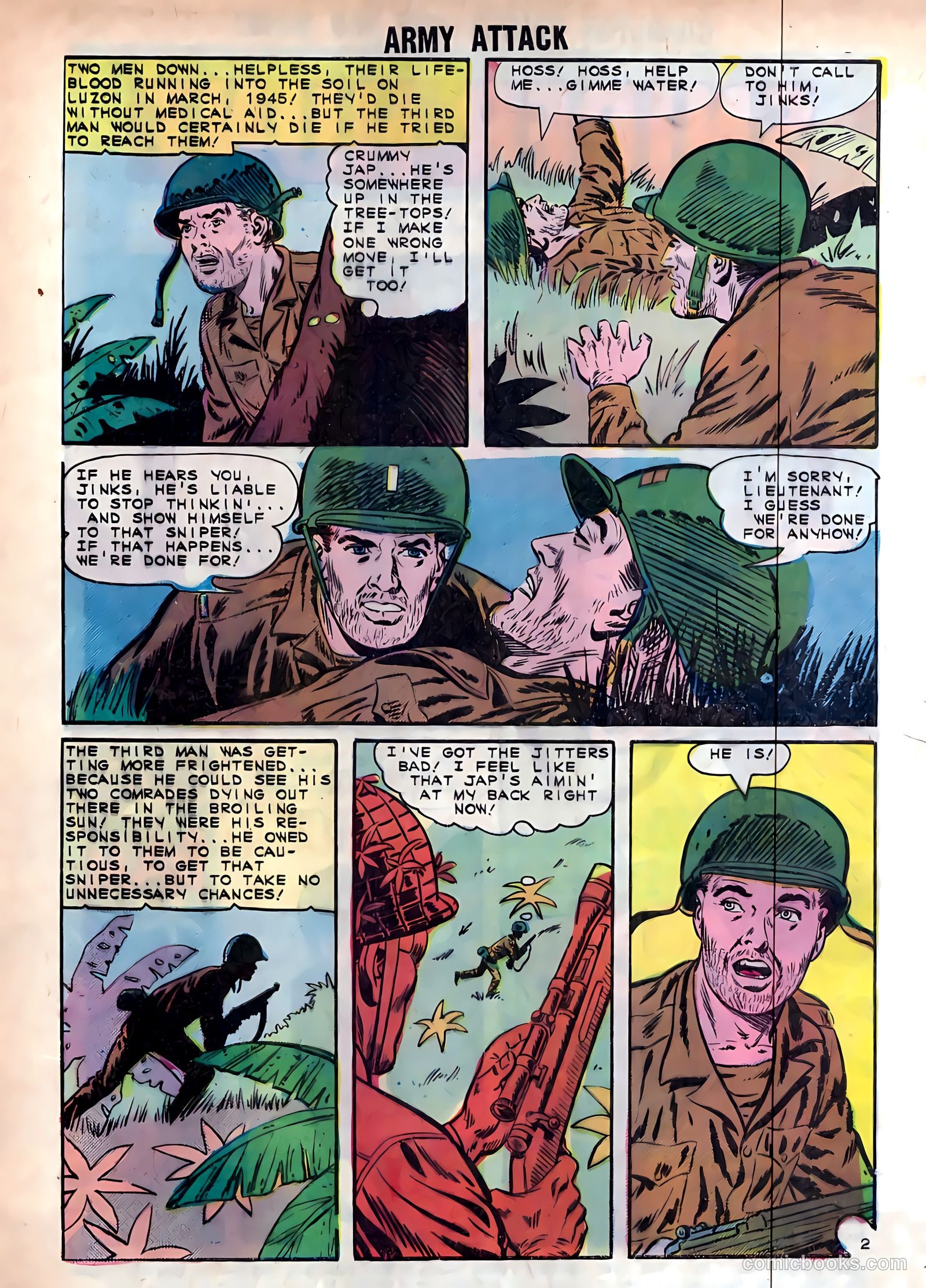 Army Attack #4 (1965) — page 4 of 36