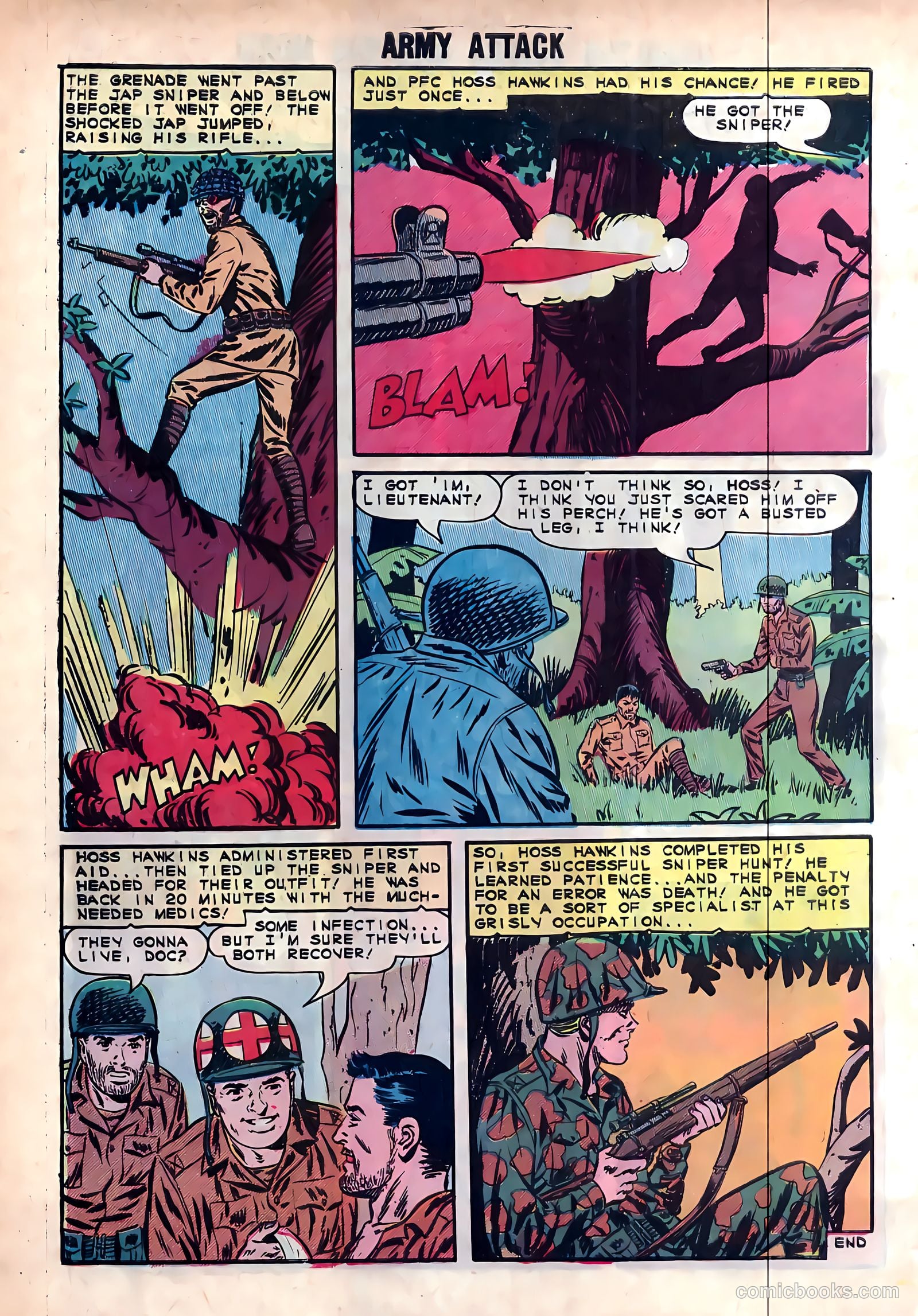 Army Attack #4 (1965) — page 10 of 36