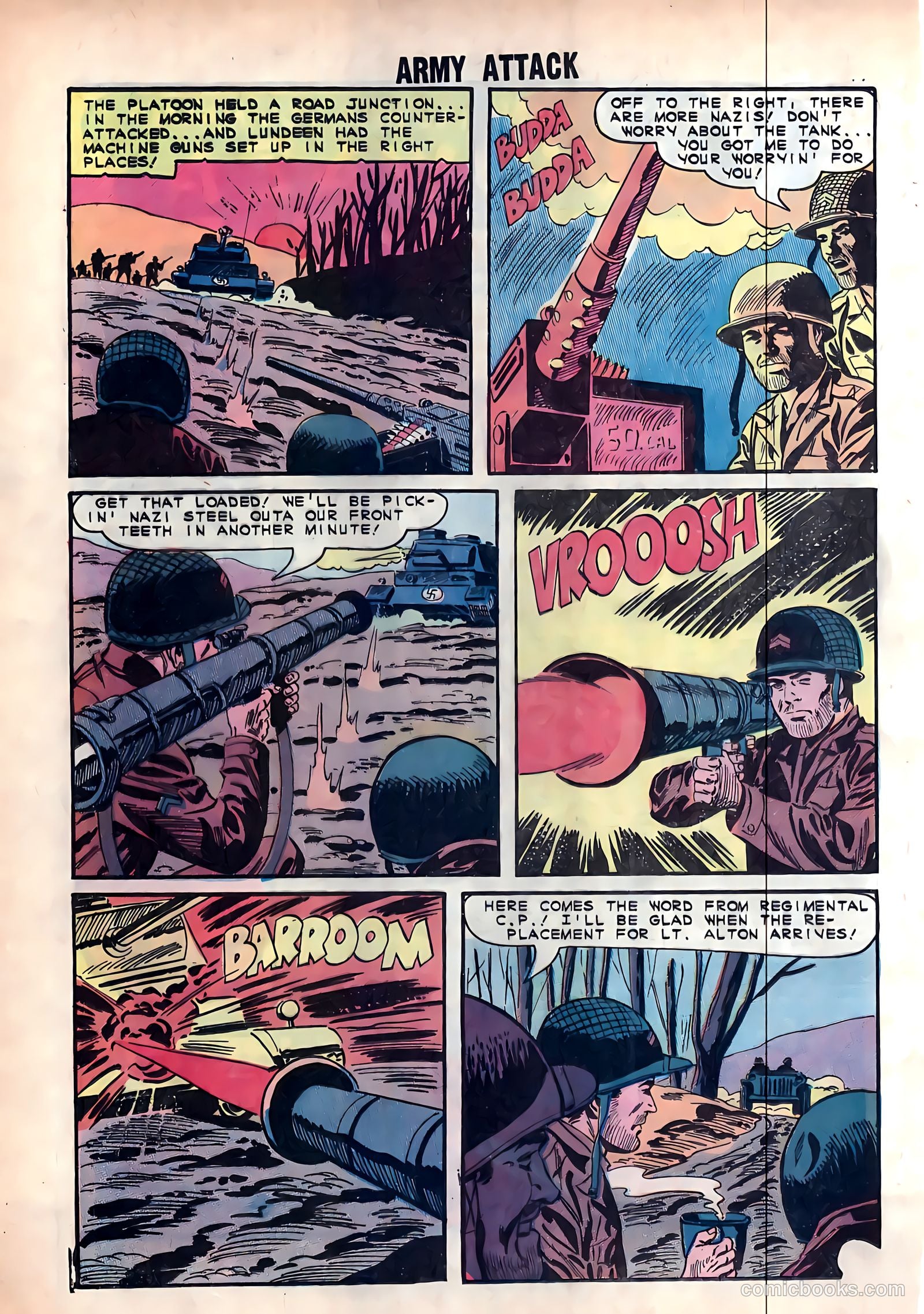 Army Attack #4 (1965) — page 16 of 36