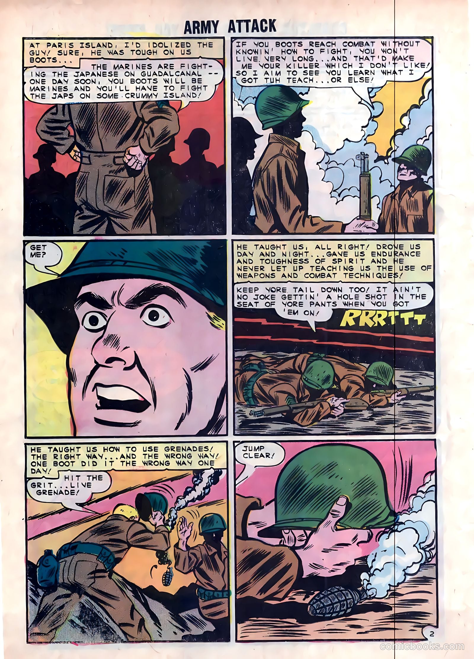Army Attack #4 (1965) — page 26 of 36