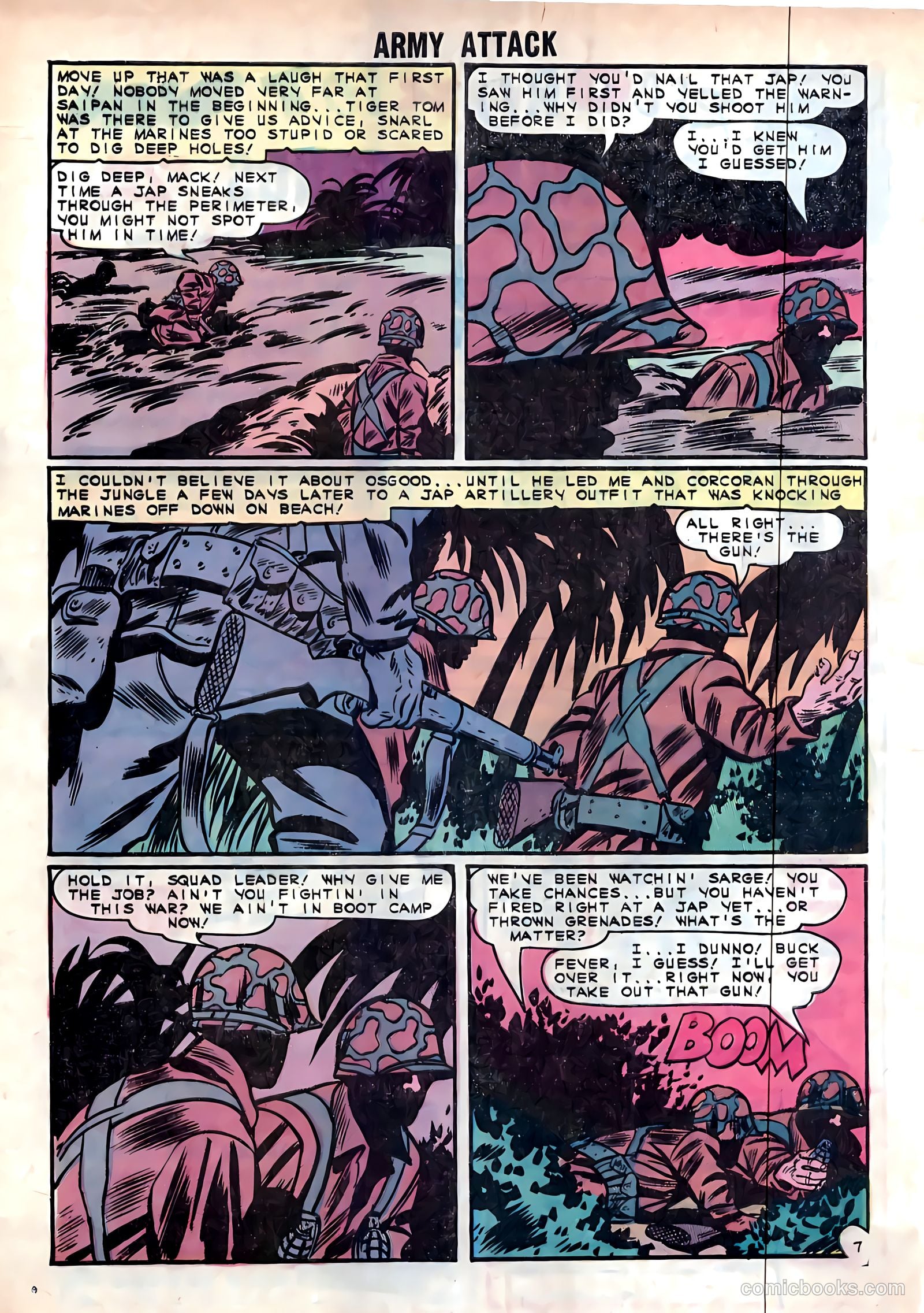 Army Attack #4 (1965) — page 32 of 36