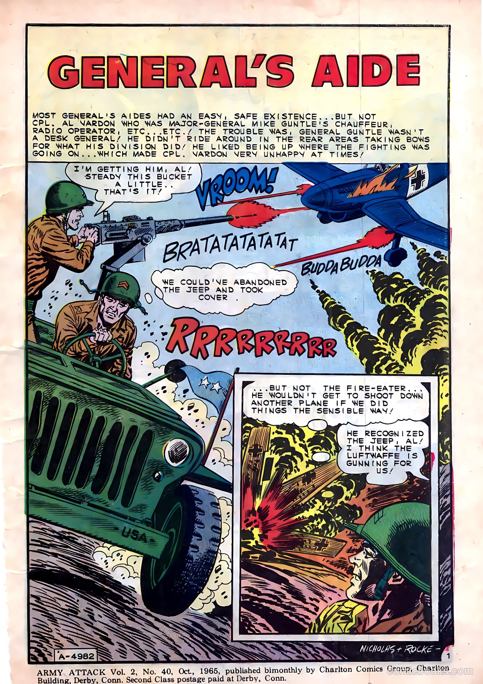 Army Attack #40 (1965) — page 3 of 36