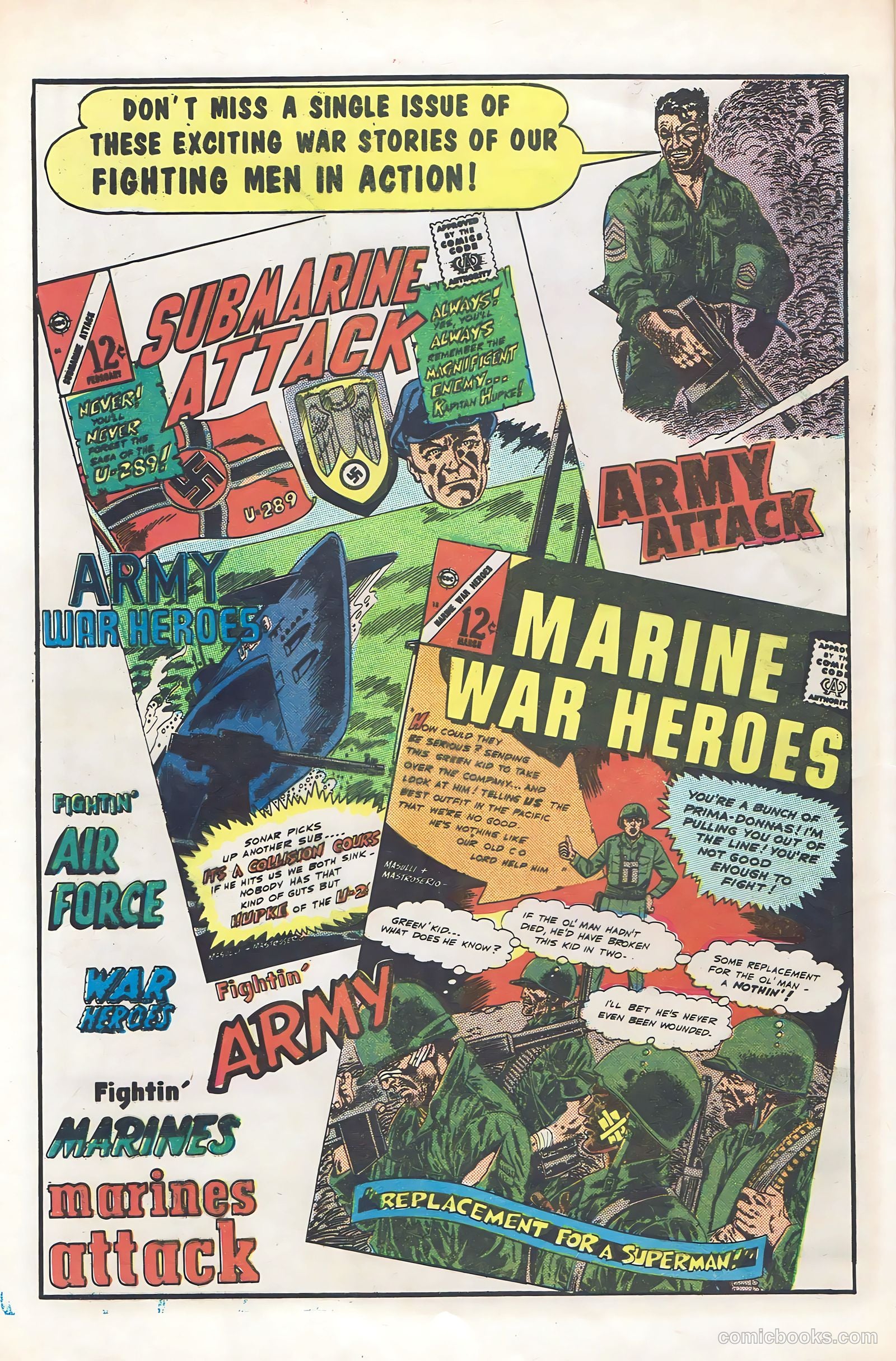 Army Attack #42 (1966) — page 8 of 36