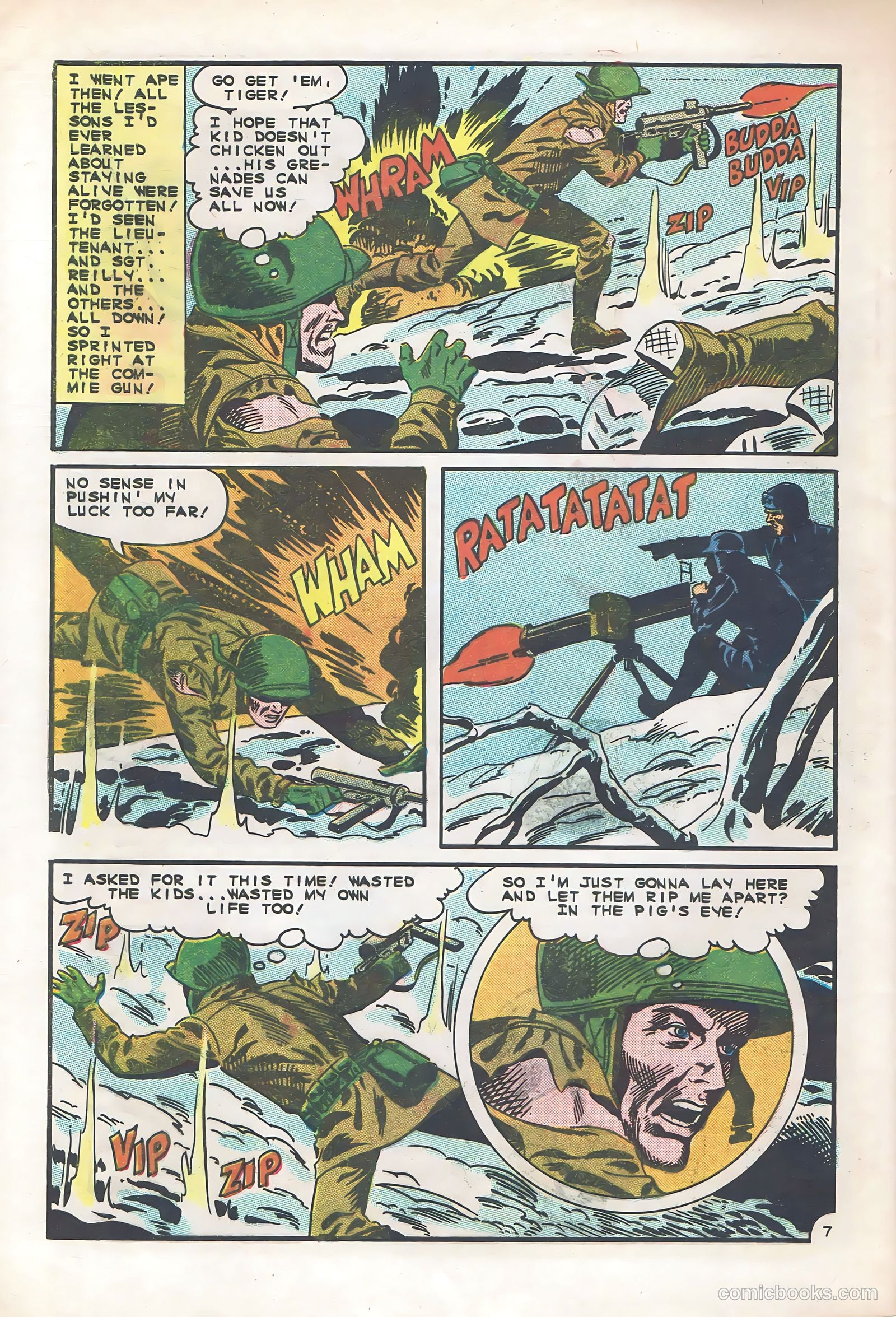 Army Attack #42 (1966) — page 32 of 36