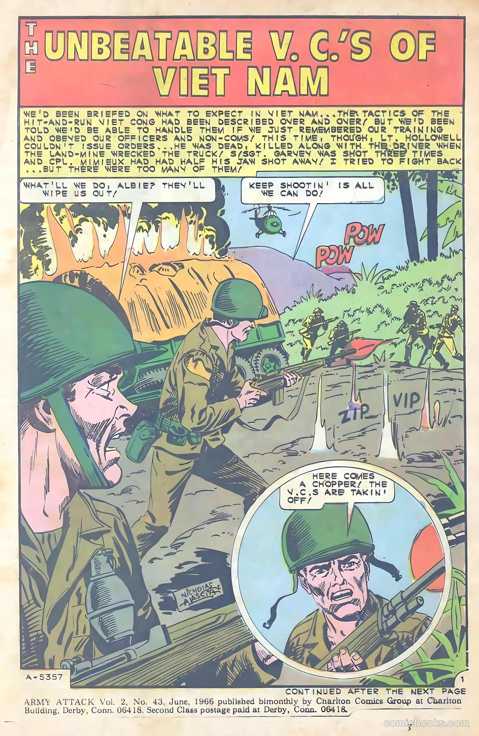 Army Attack #43 (1966) — page 3 of 36
