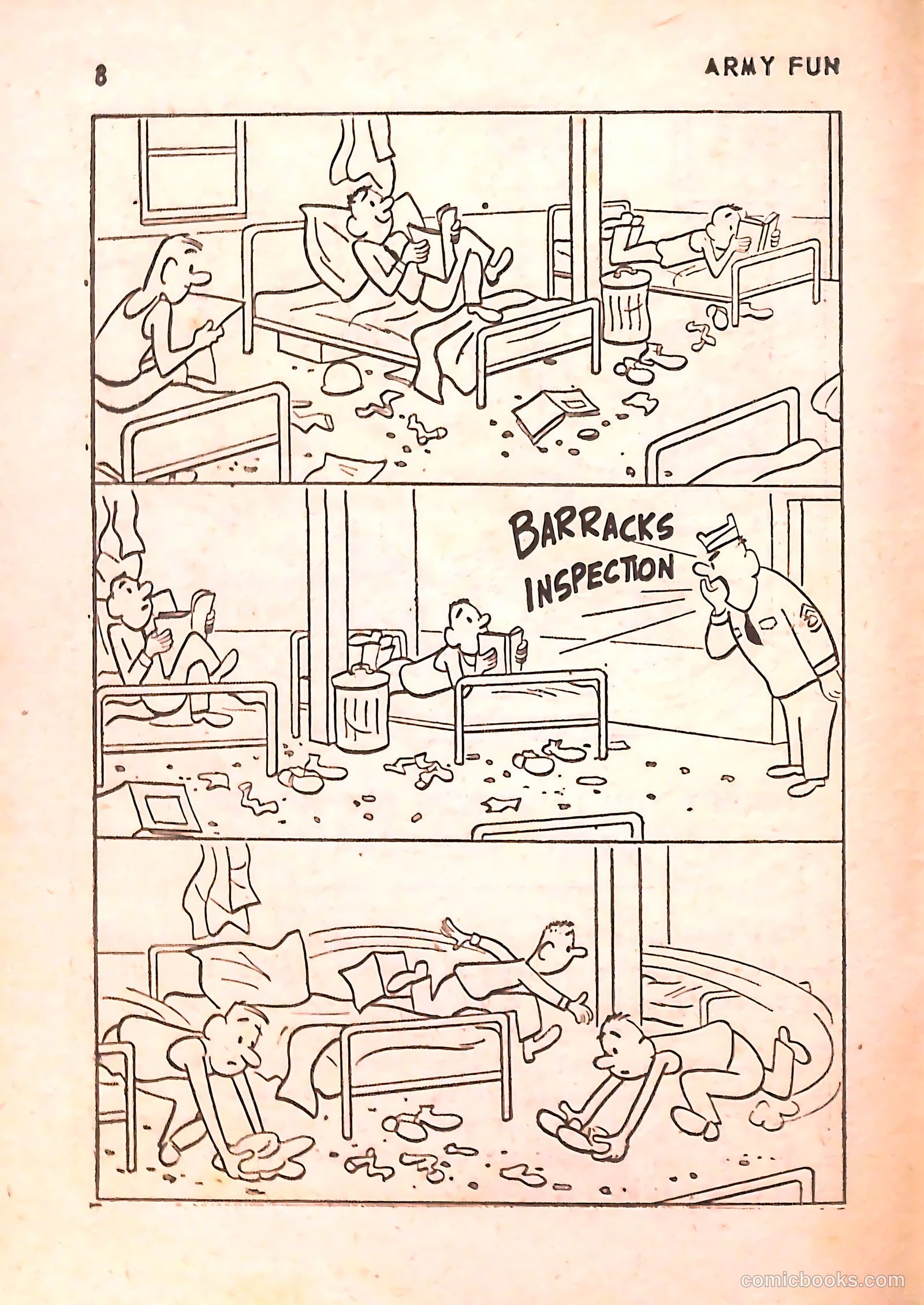 Army Fun #1 (1973) — page 10 of 99