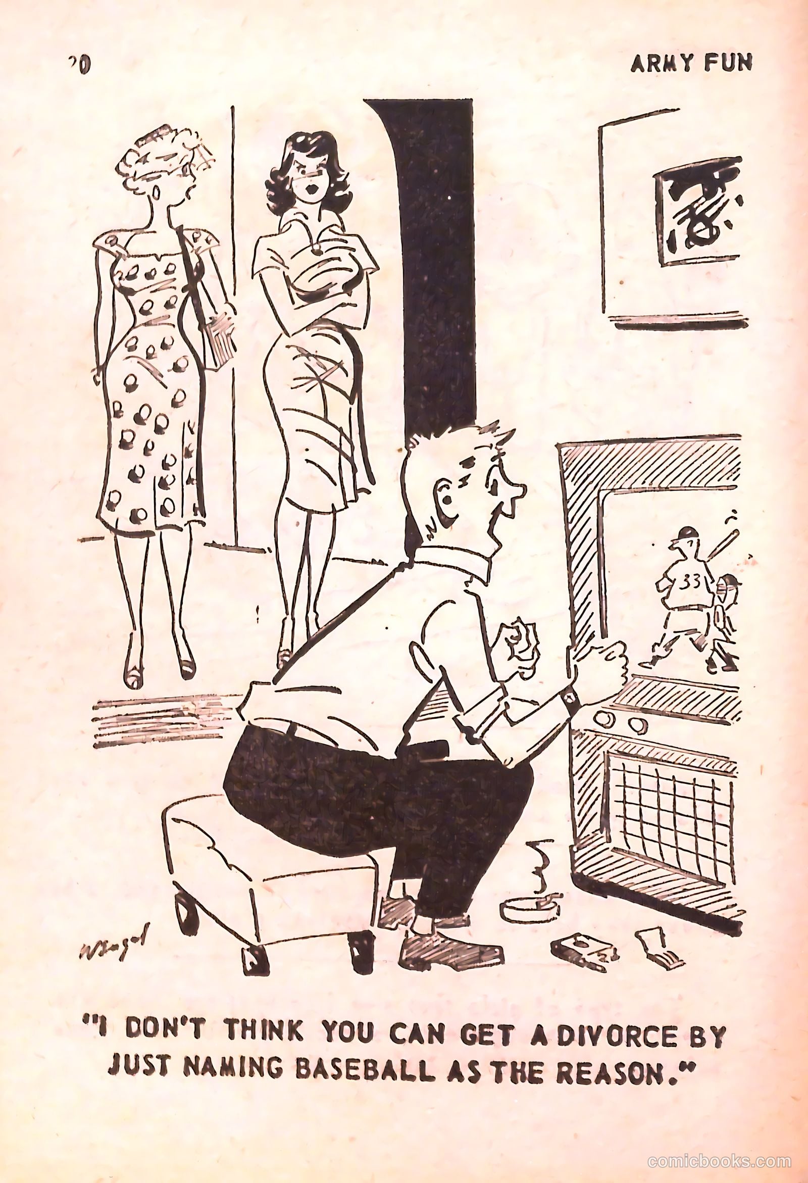 Army Fun #1 (1973) — page 22 of 99