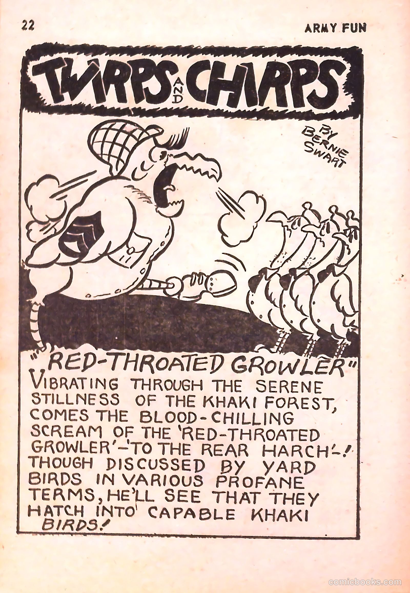 Army Fun #1 (1973) — page 24 of 99