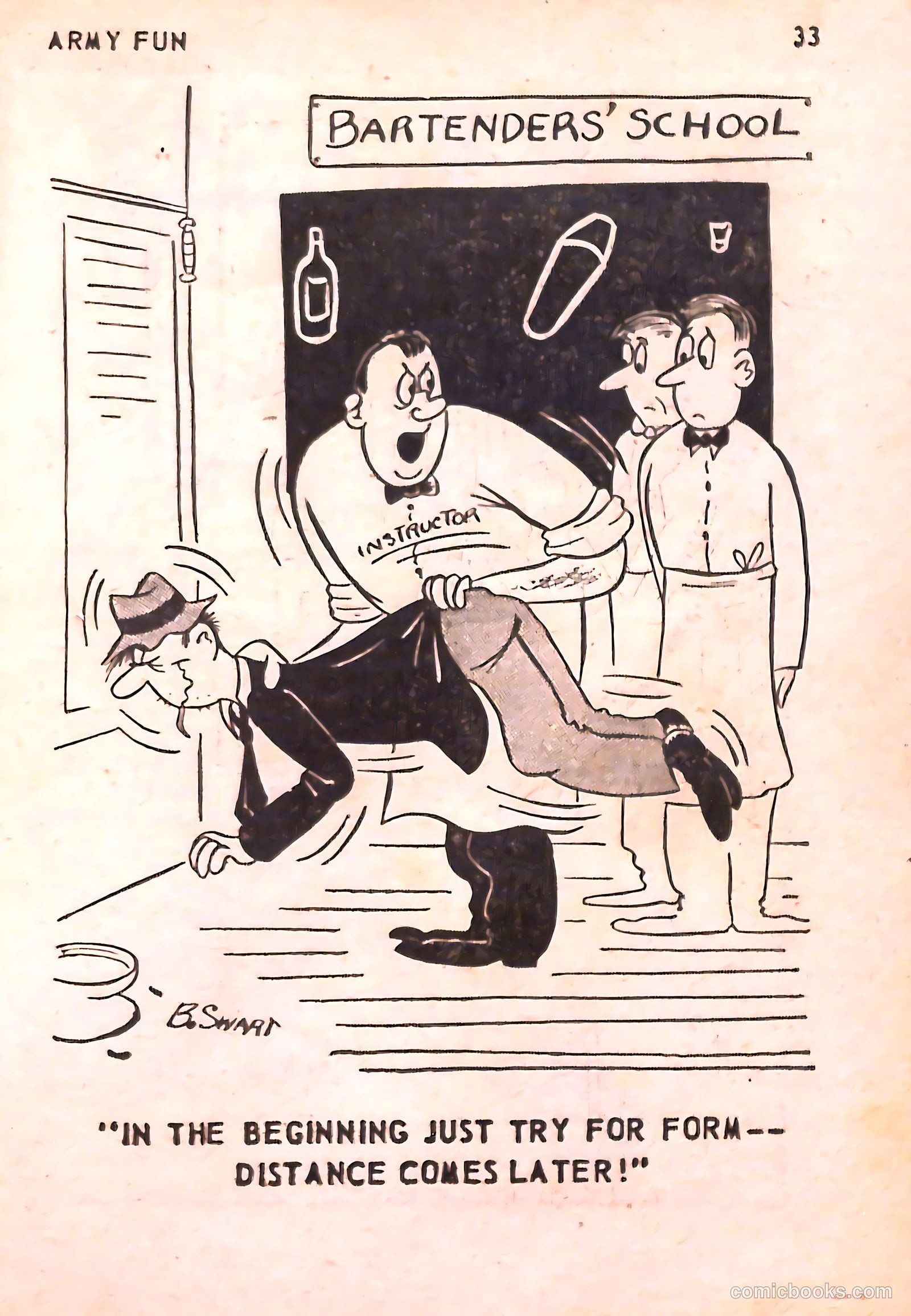 Army Fun #1 (1973) — page 35 of 99