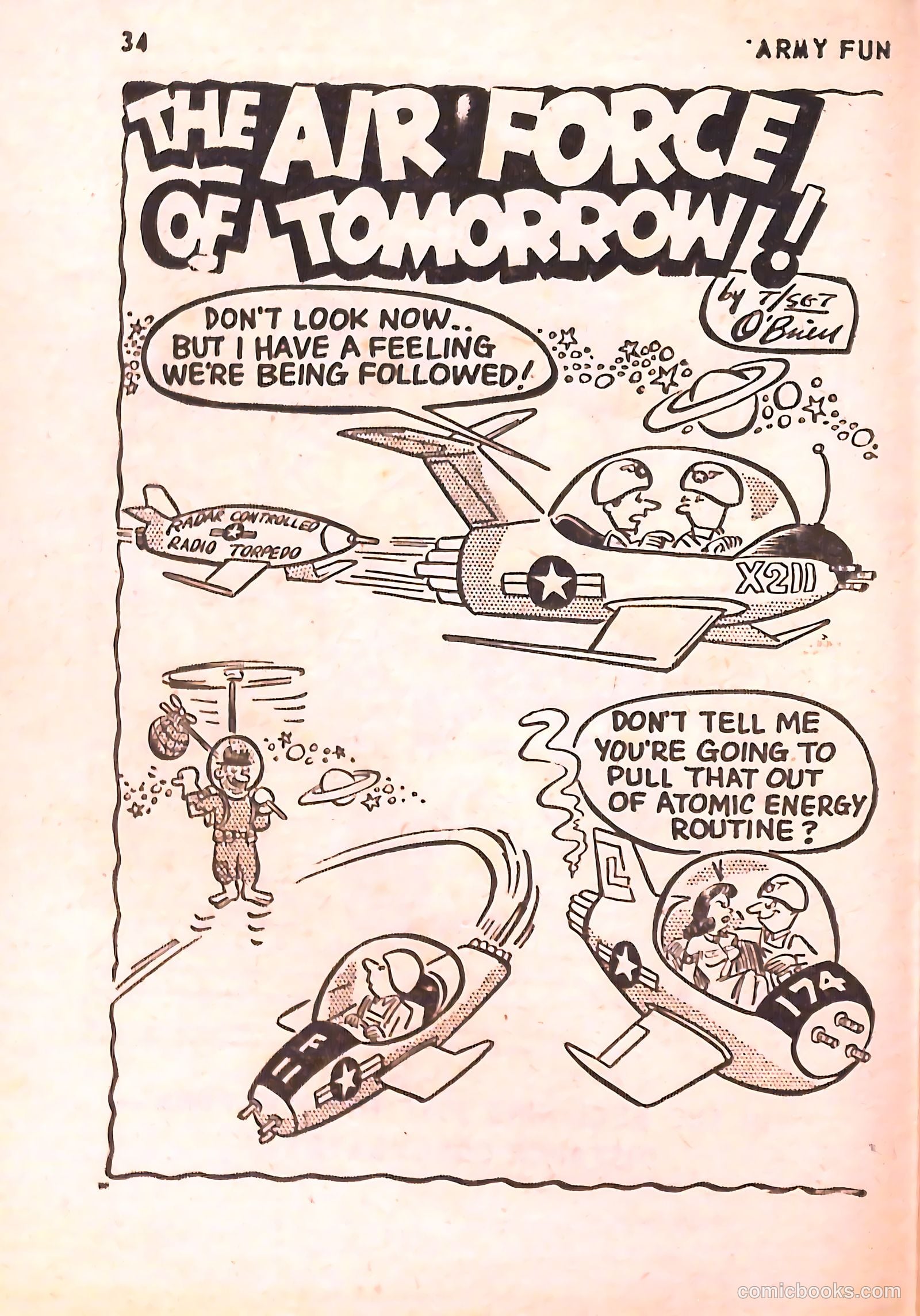 Army Fun #1 (1973) — page 36 of 99