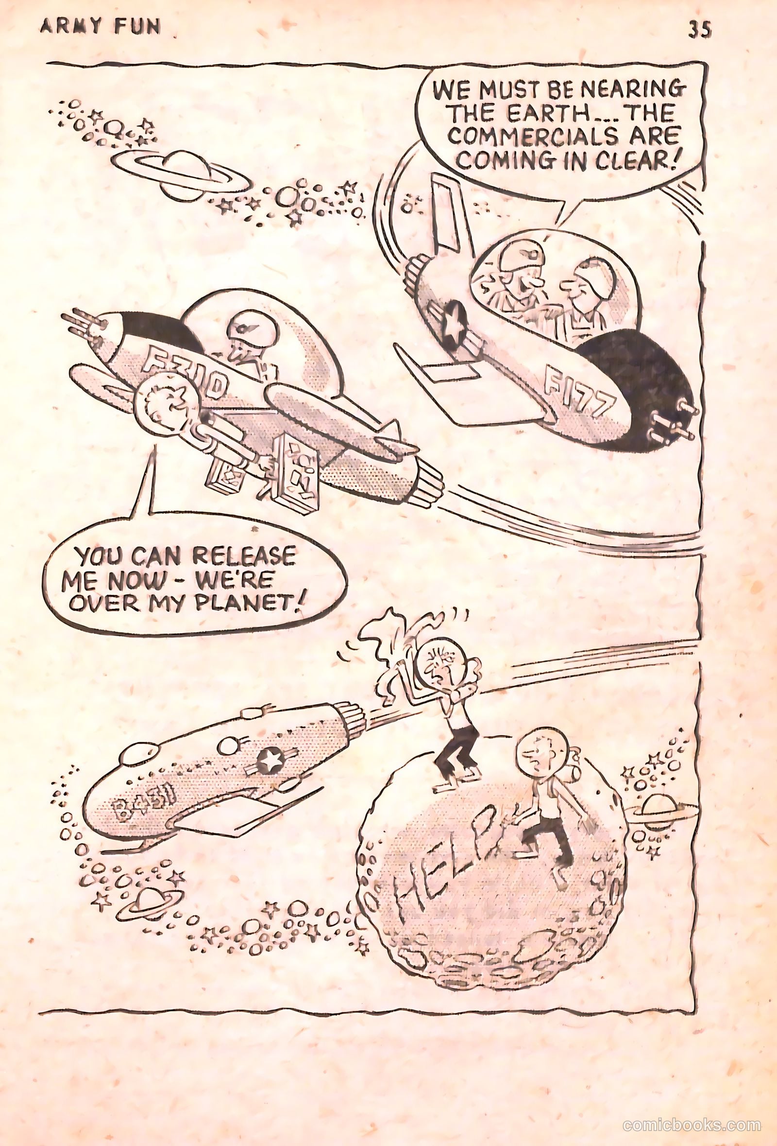 Army Fun #1 (1973) — page 37 of 99