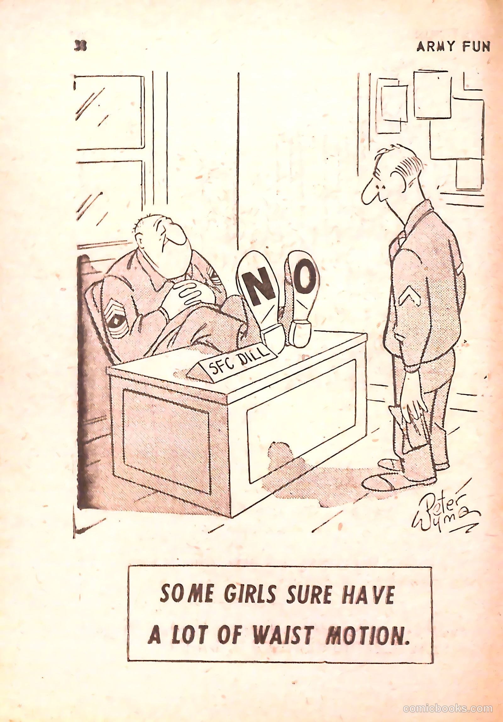 Army Fun #1 (1973) — page 40 of 99