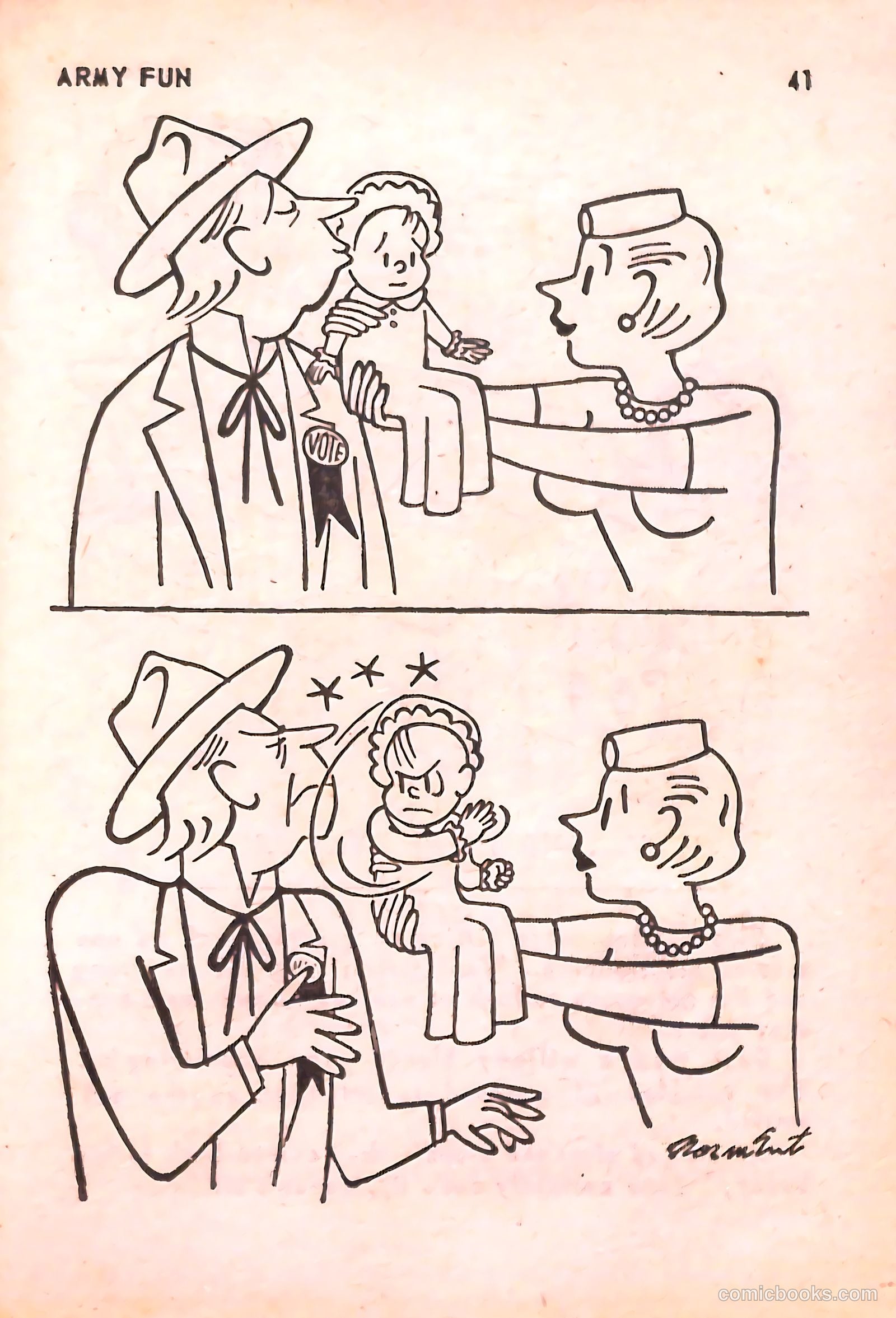 Army Fun #1 (1973) — page 43 of 99