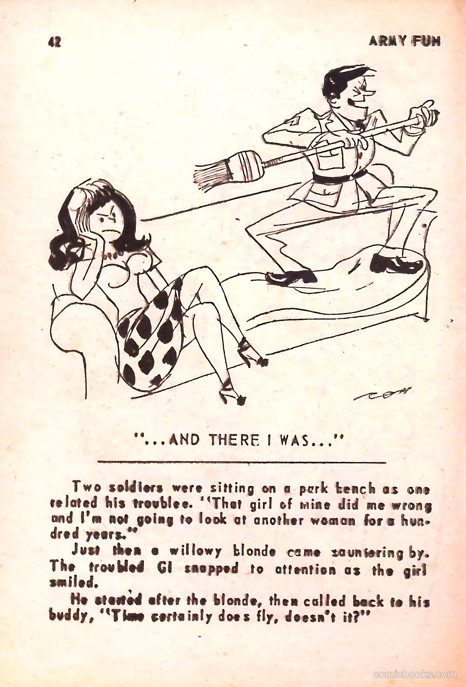Army Fun #1 (1973) — page 44 of 99