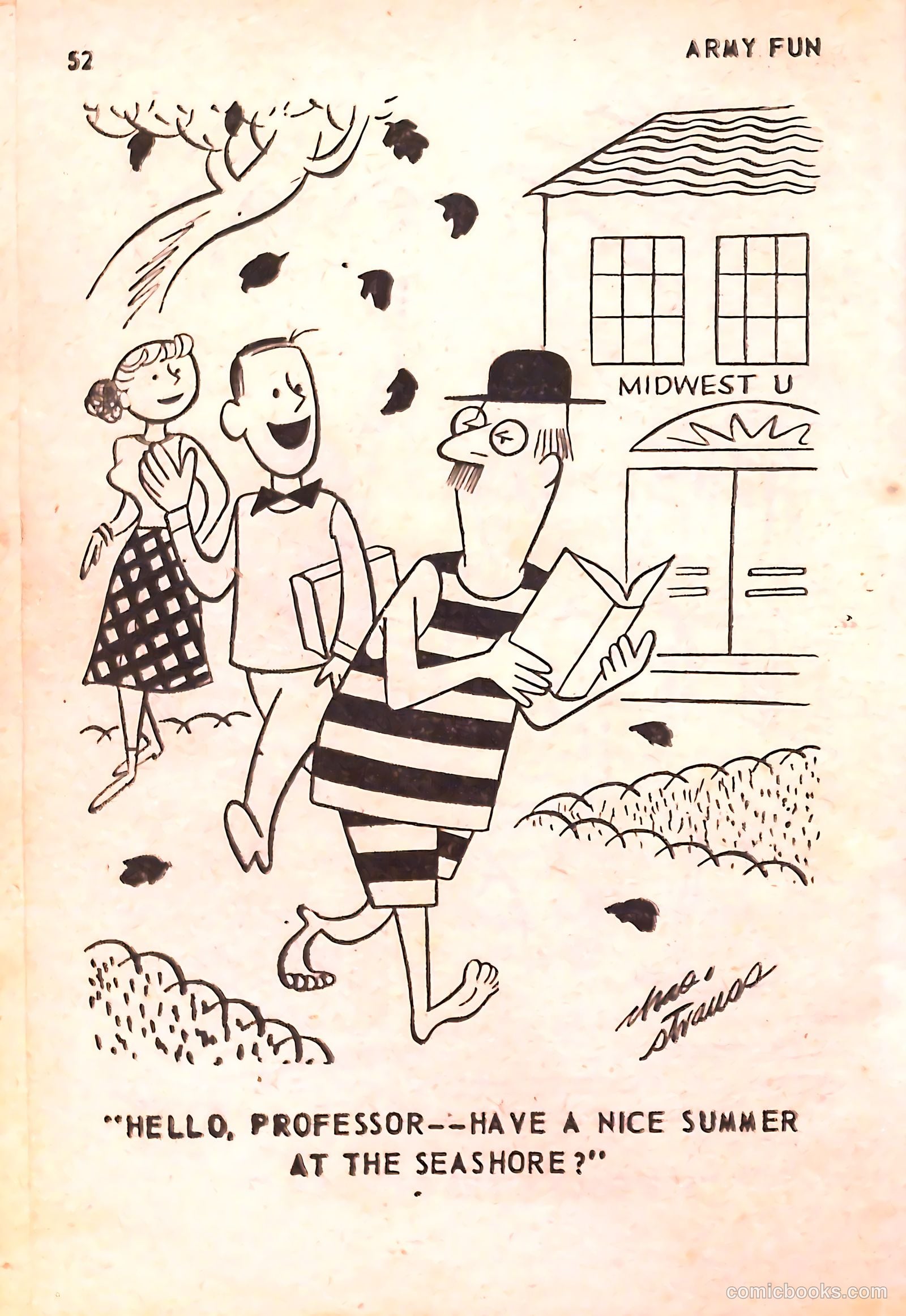 Army Fun #1 (1973) — page 53 of 99