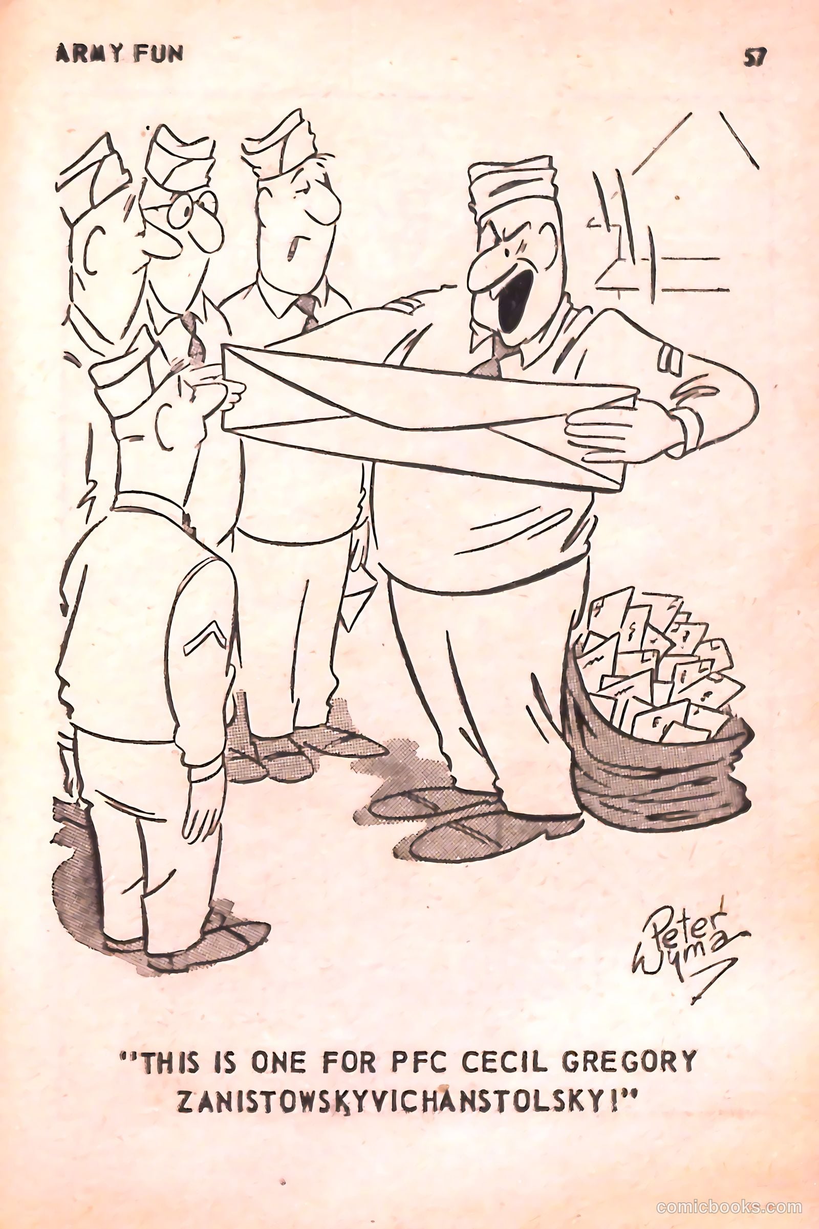 Army Fun #1 (1973) — page 58 of 99