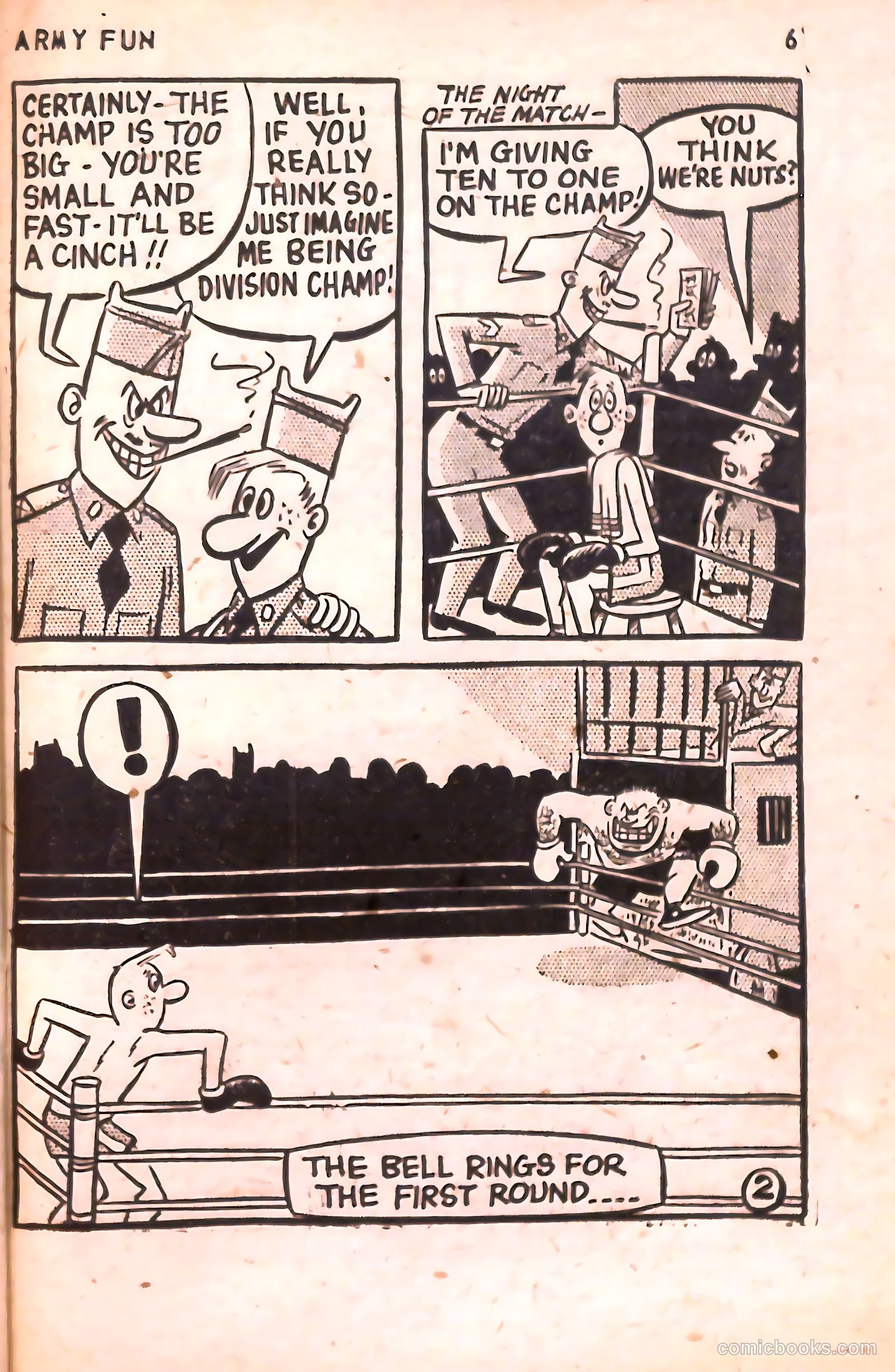 Army Fun #1 (1973) — page 62 of 99