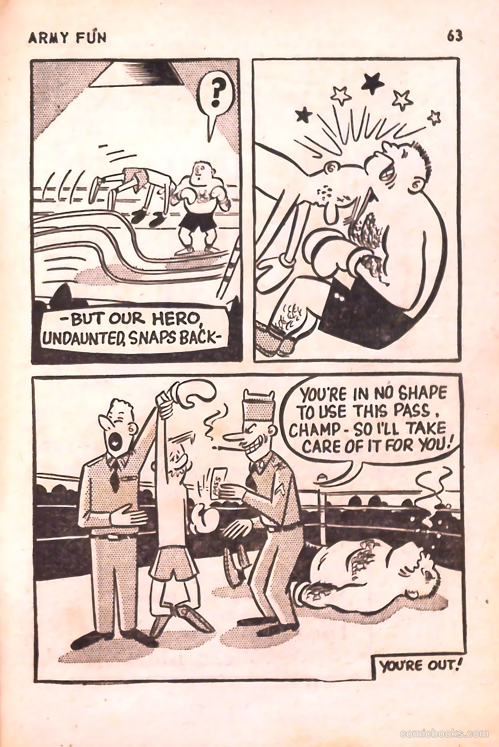Army Fun #1 (1973) — page 64 of 99