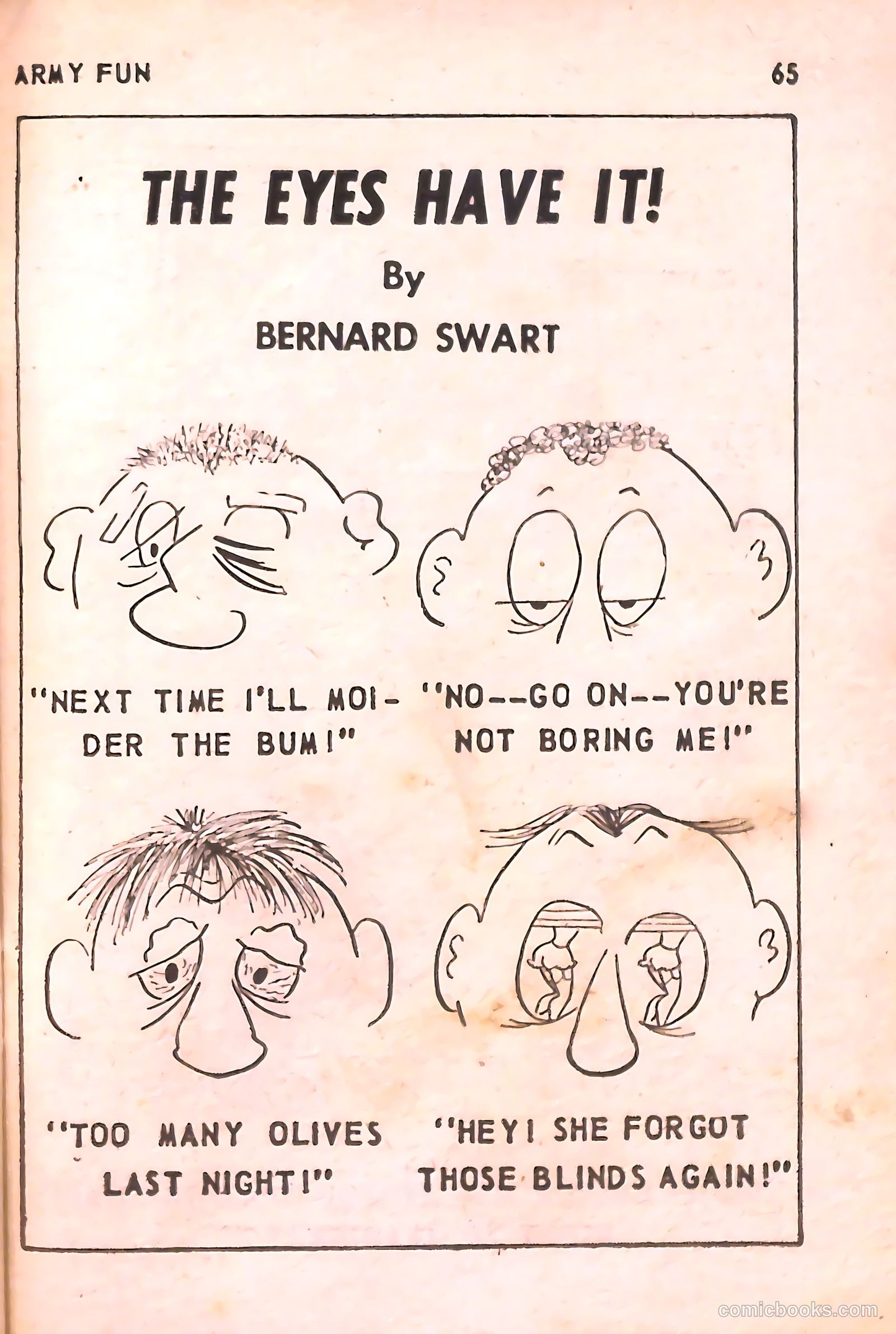 Army Fun #1 (1973) — page 66 of 99